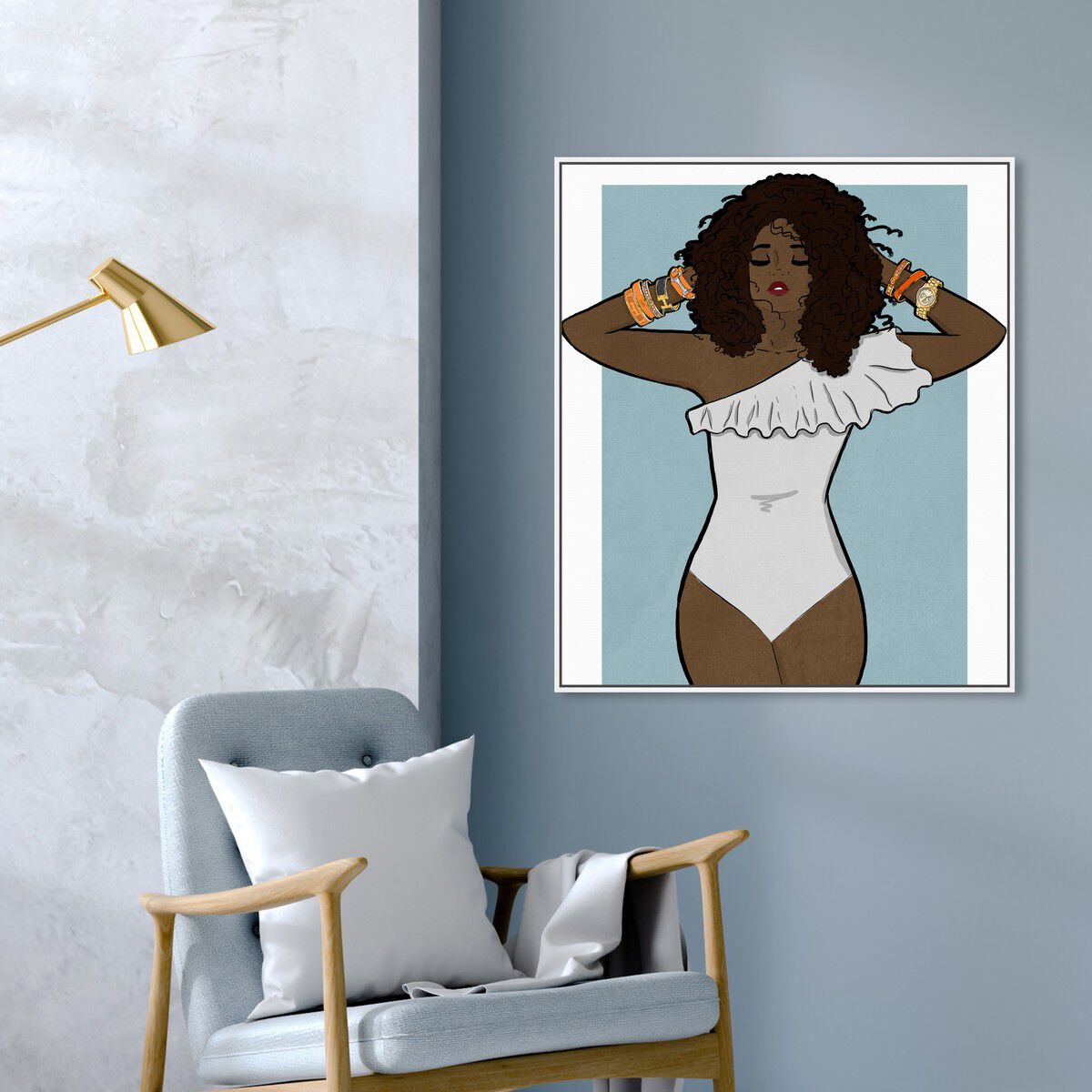 36x45/Framed Canvas/WFL