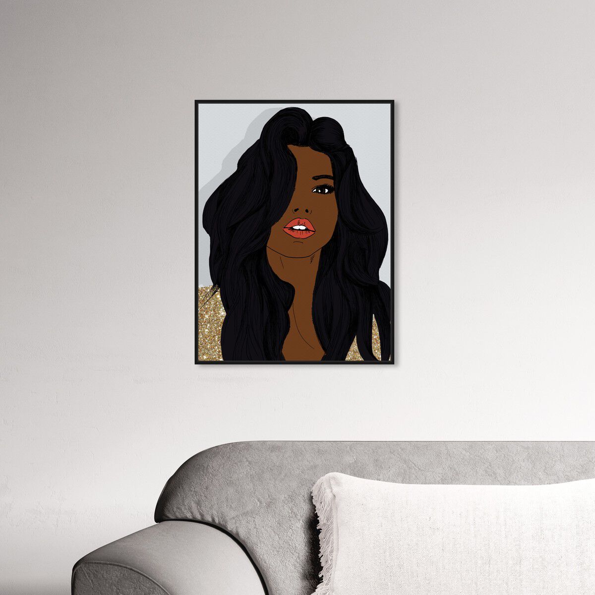 36x54/Framed Canvas/BFL