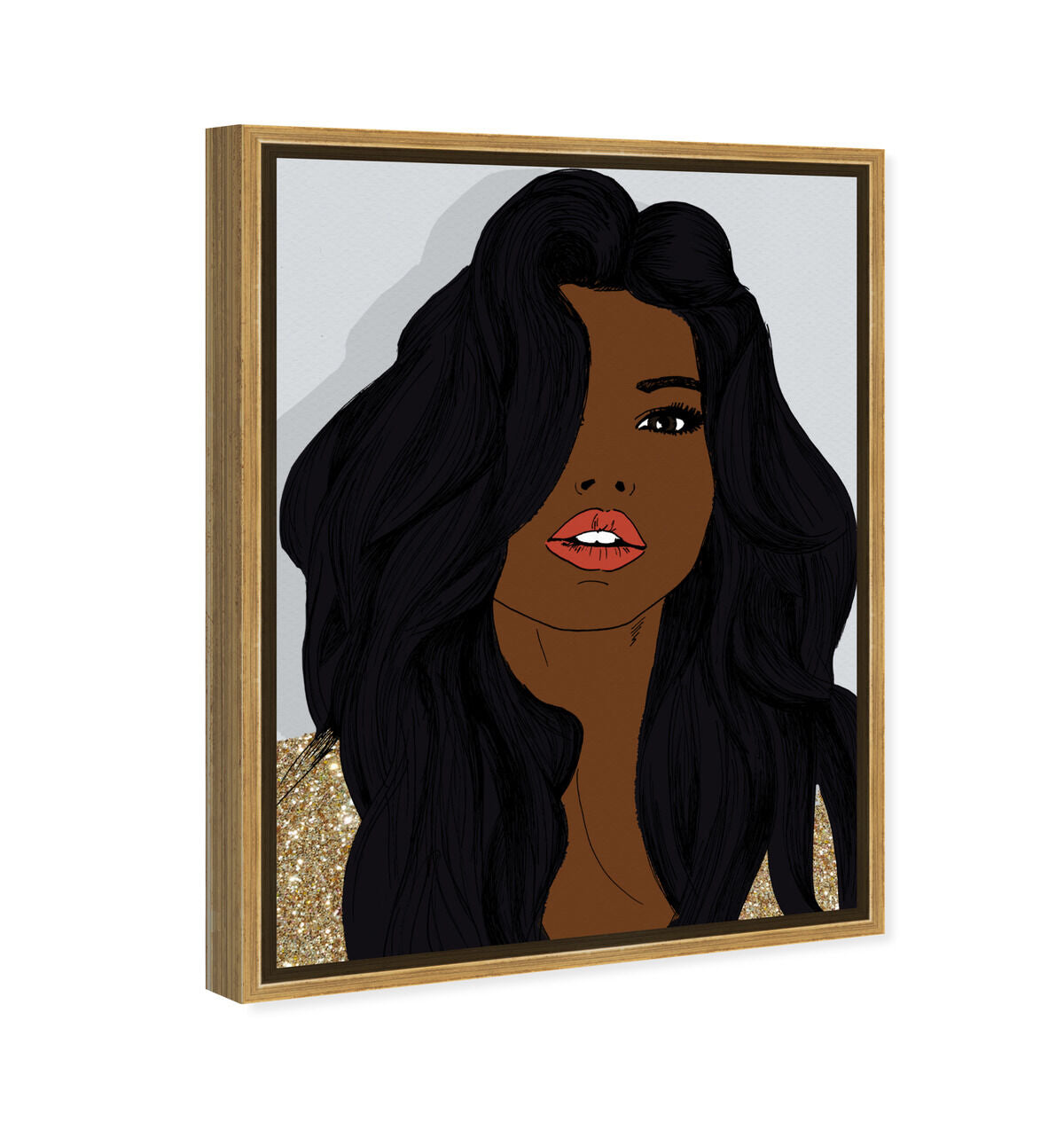 36x54/Framed Canvas/PSGLD