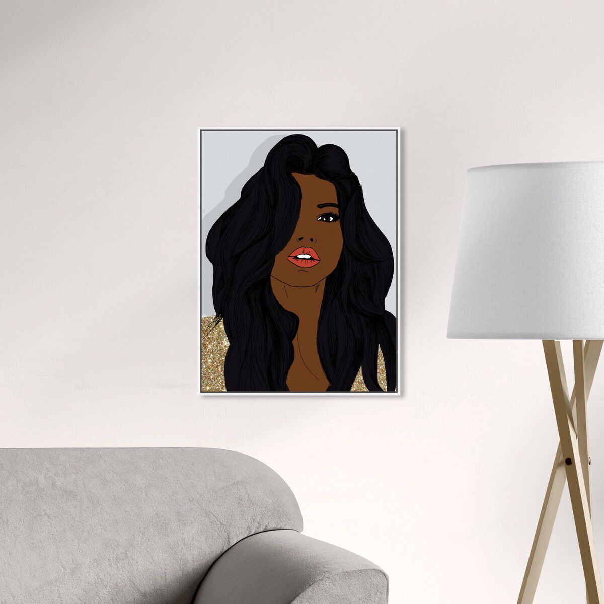 36x54/Framed Canvas/WFL