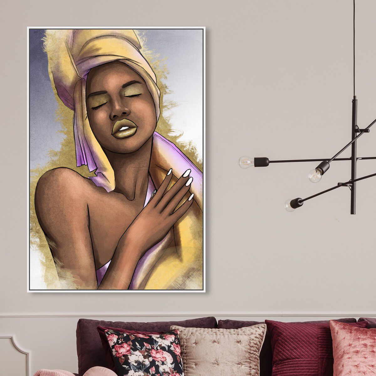36x54/Framed Canvas/WFL