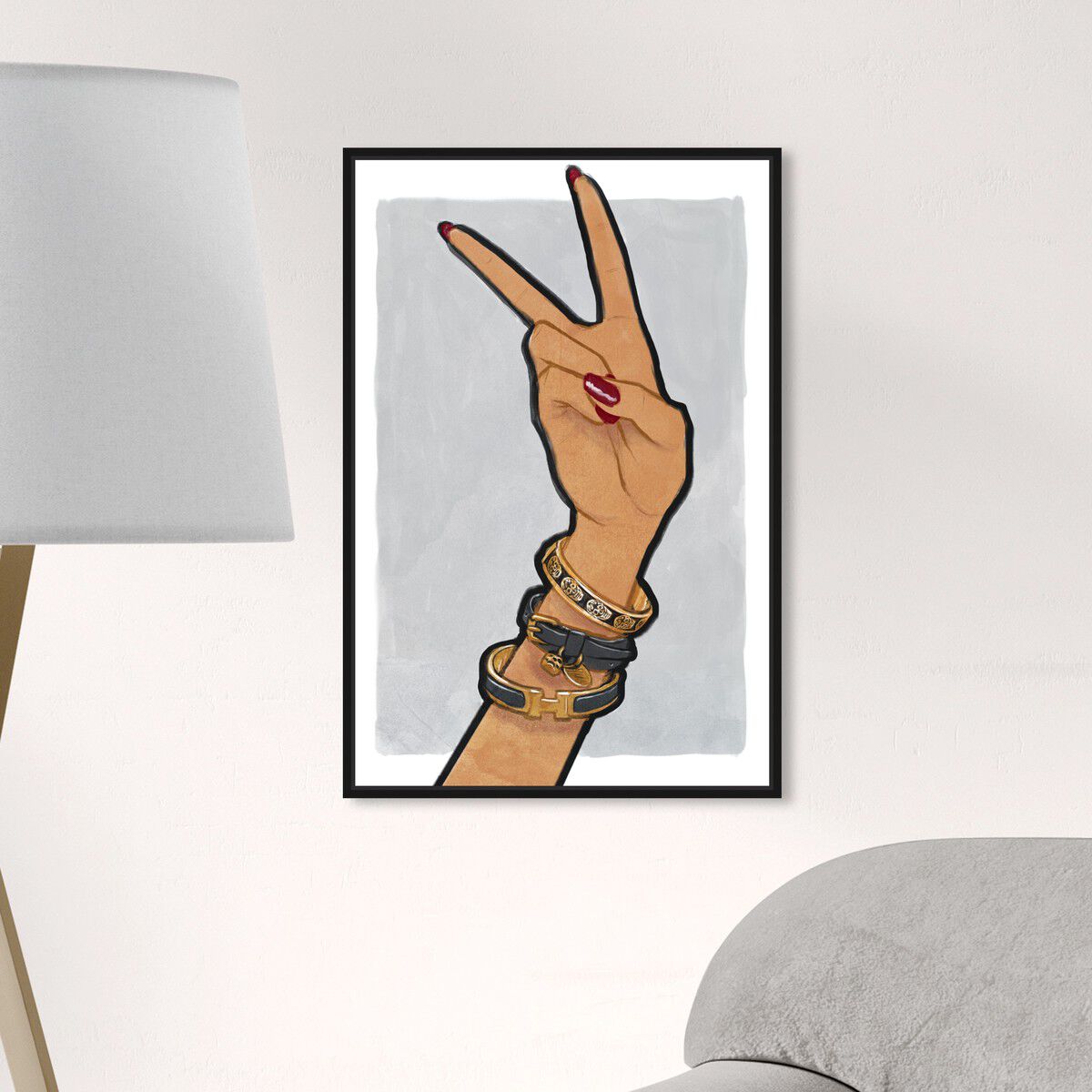 36x54/Framed Canvas/BFL