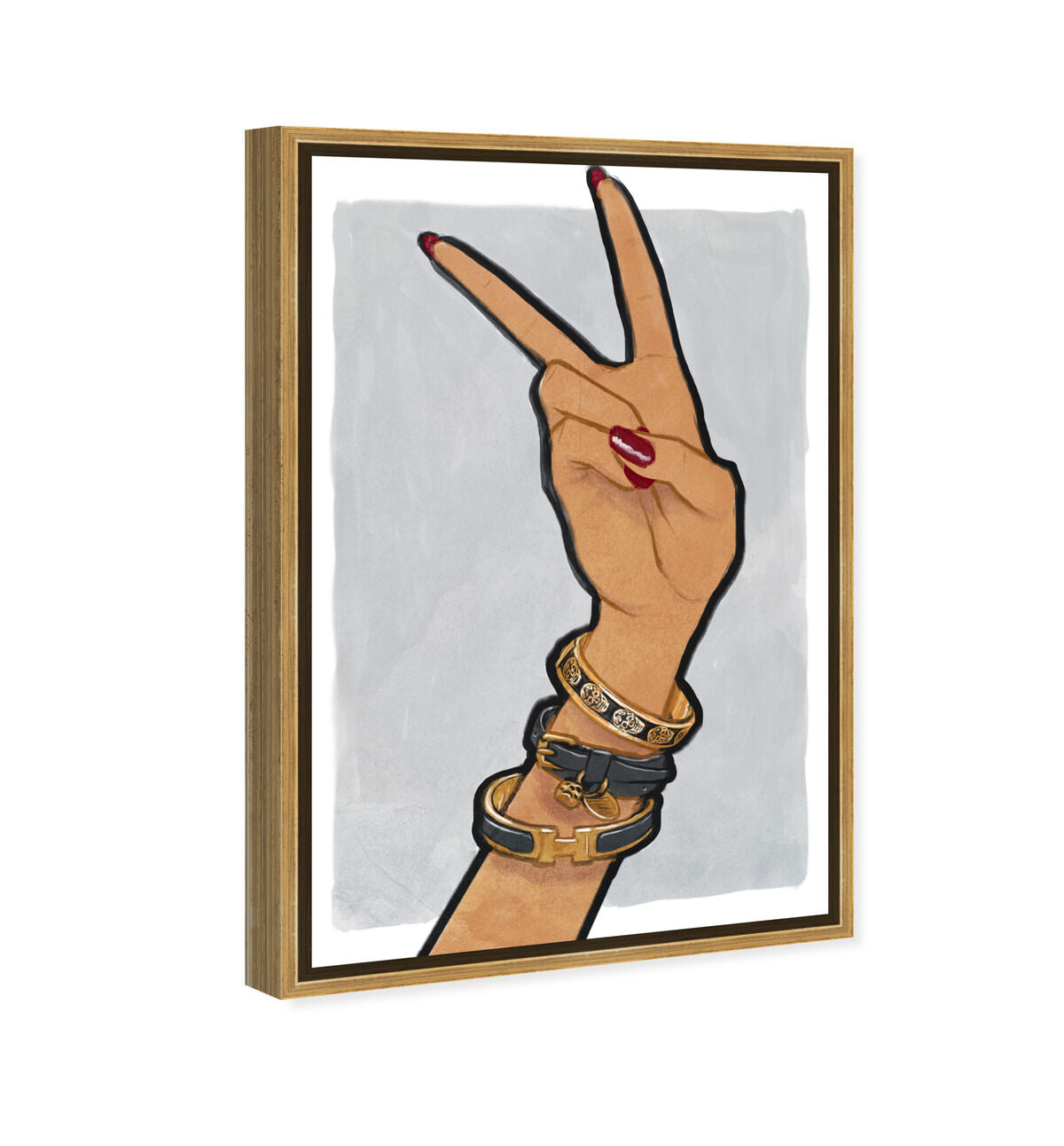 36x54/Framed Canvas/PSGLD