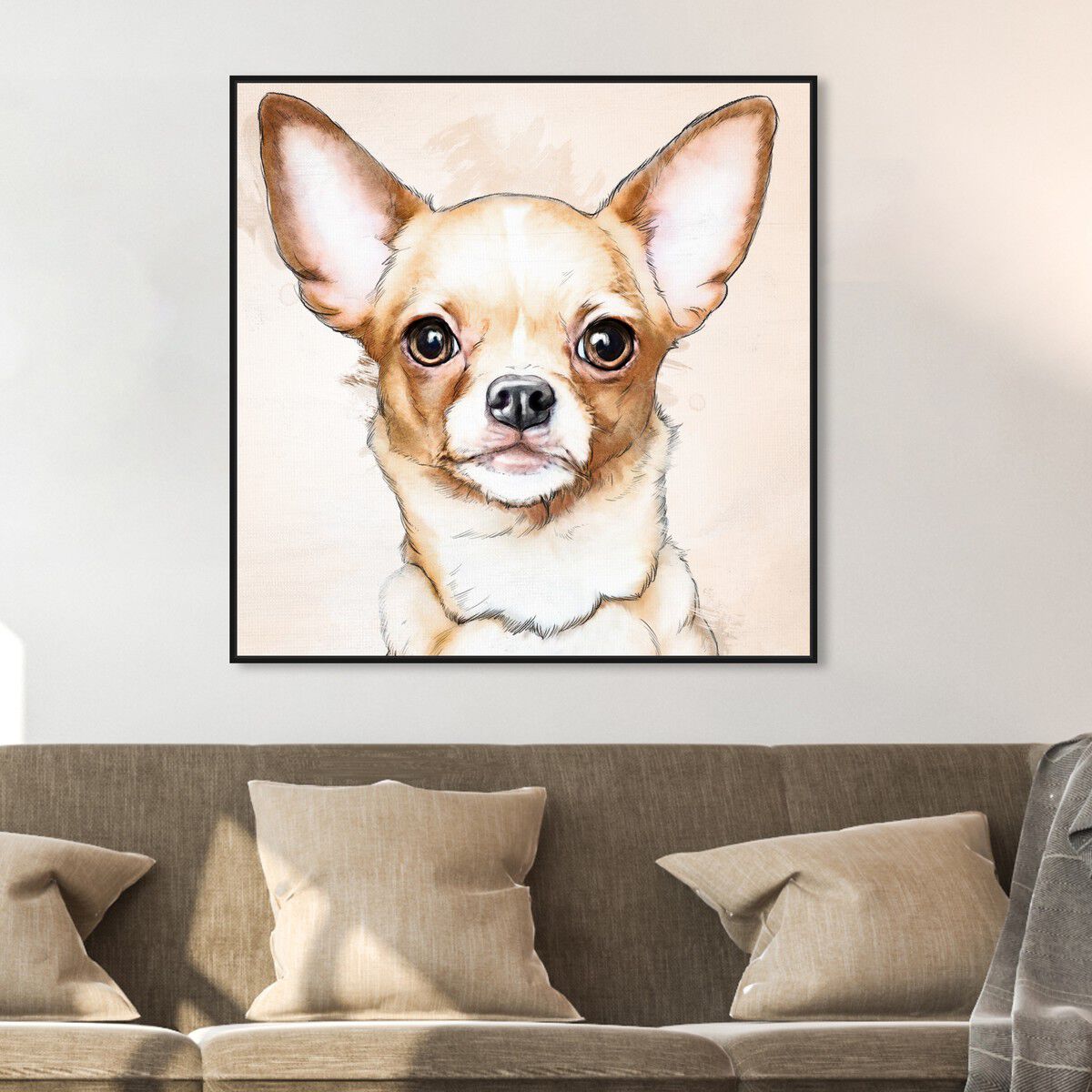 40x40/Framed Canvas/BFL
