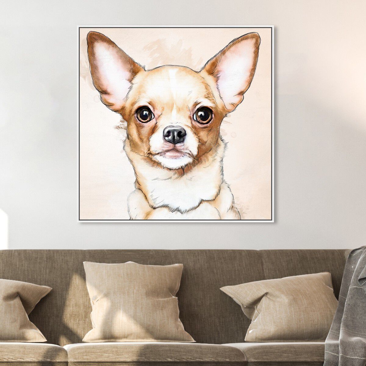 40x40/Framed Canvas/WFL
