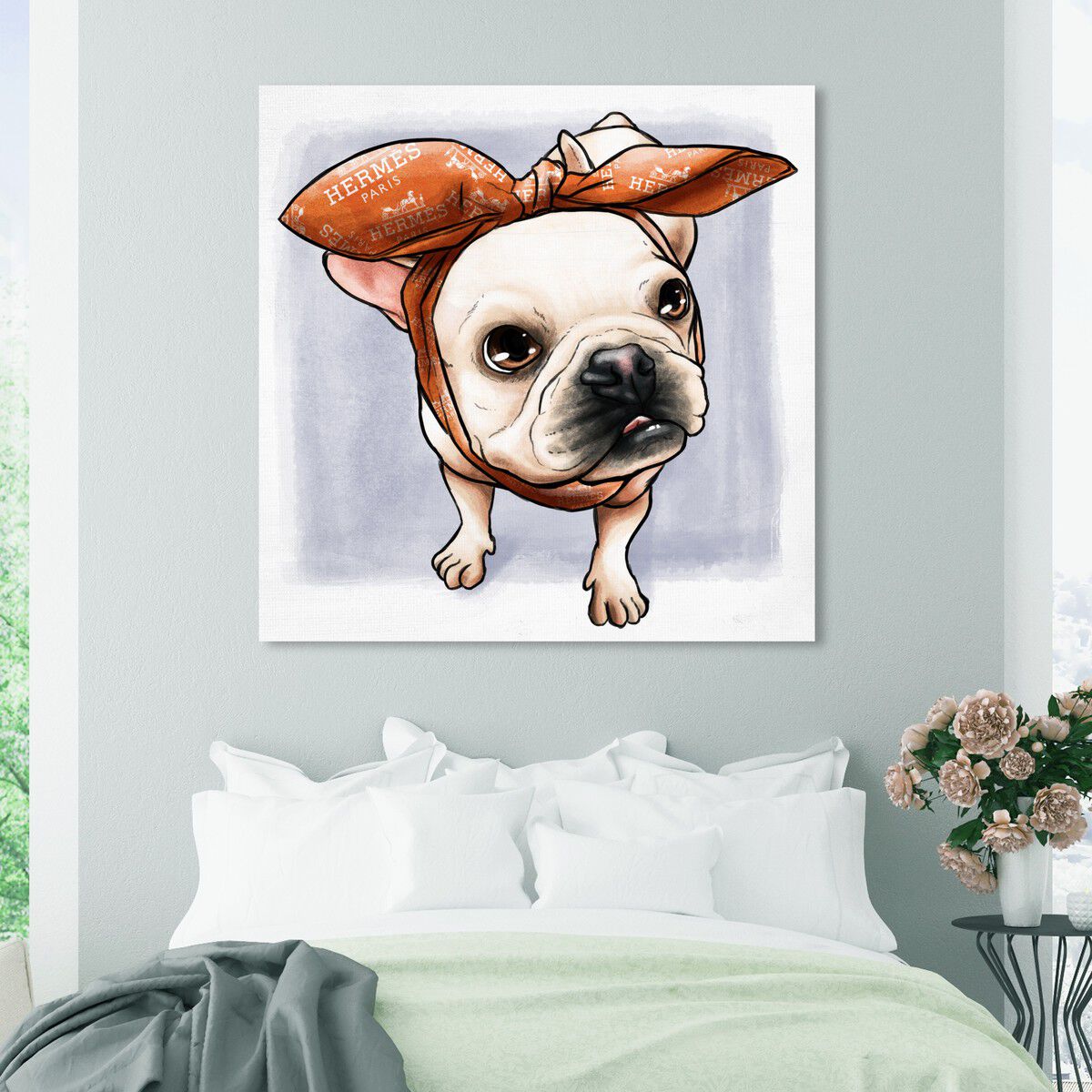 Headband Frenchie | By Oliver Gal