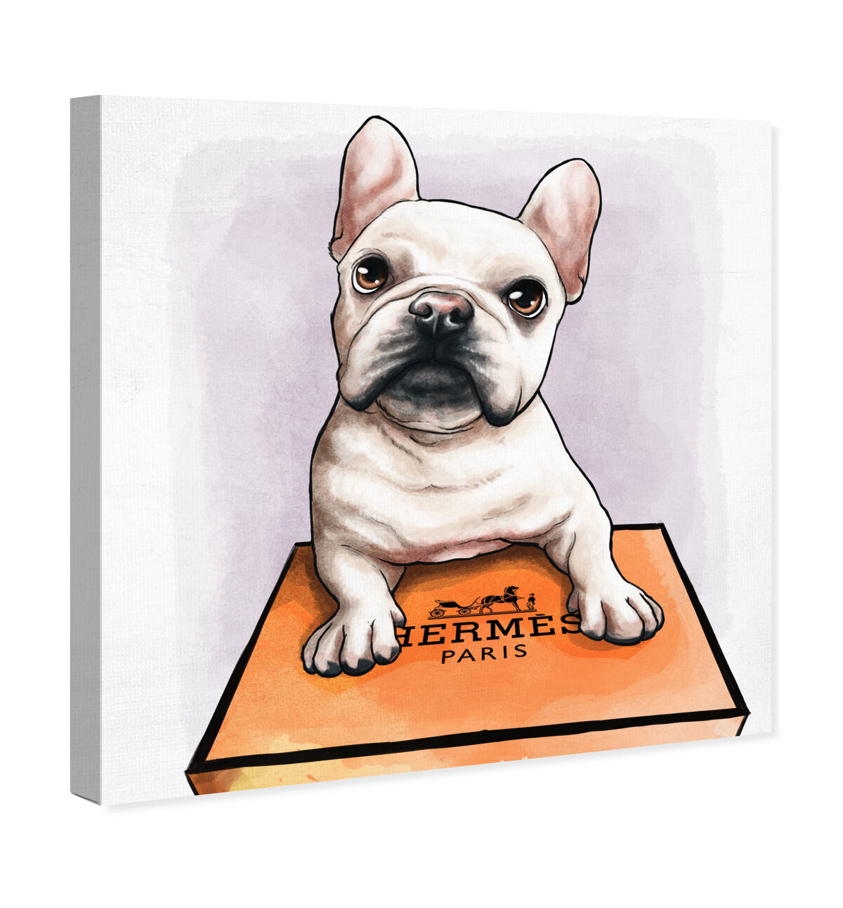 Treasure Box Frenchie | By Oliver Gal