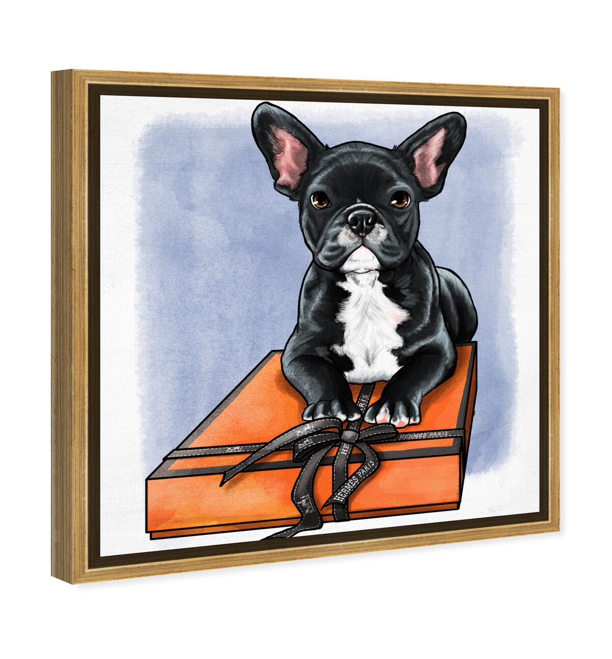 40x40/Framed Canvas/PSGLD