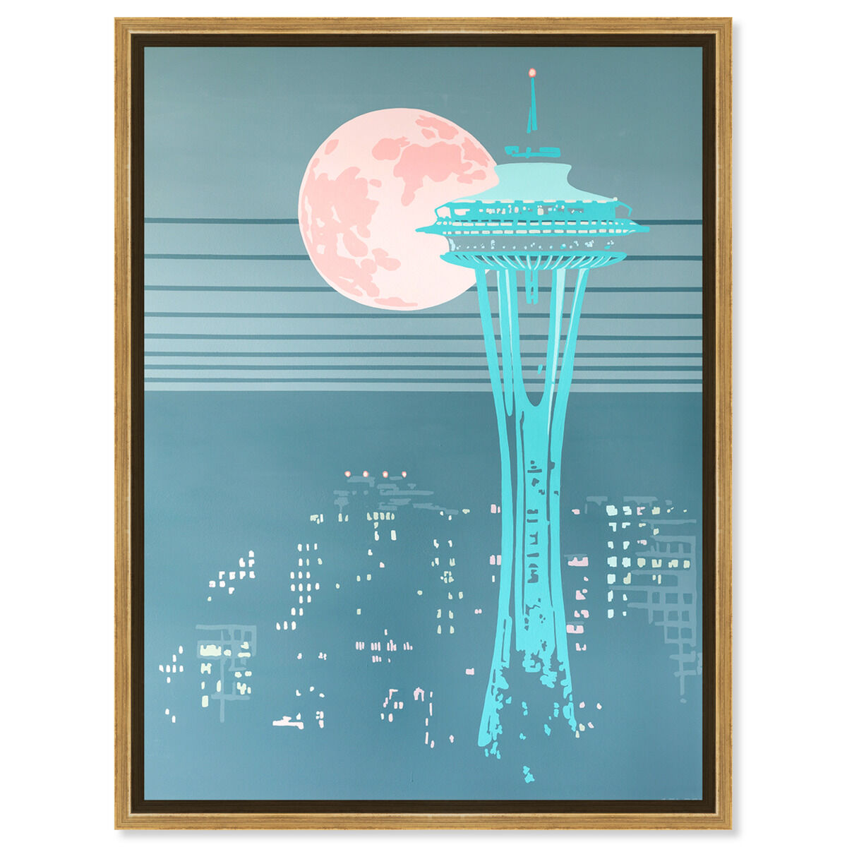 36x54/Framed Canvas/PSGLD