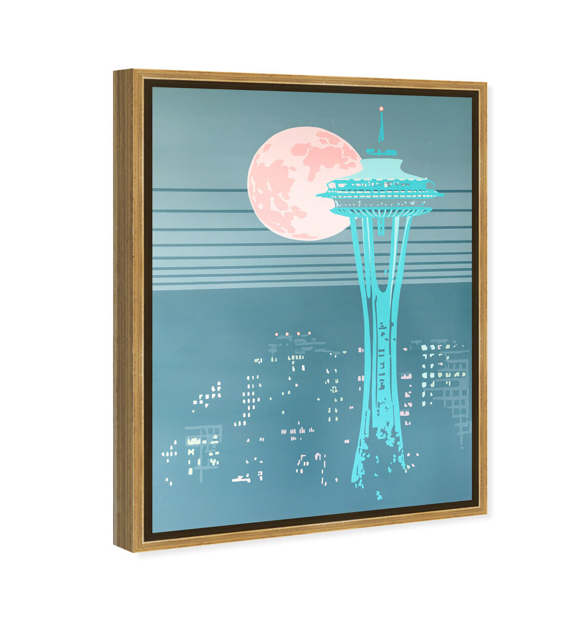 36x54/Framed Canvas/PSGLD