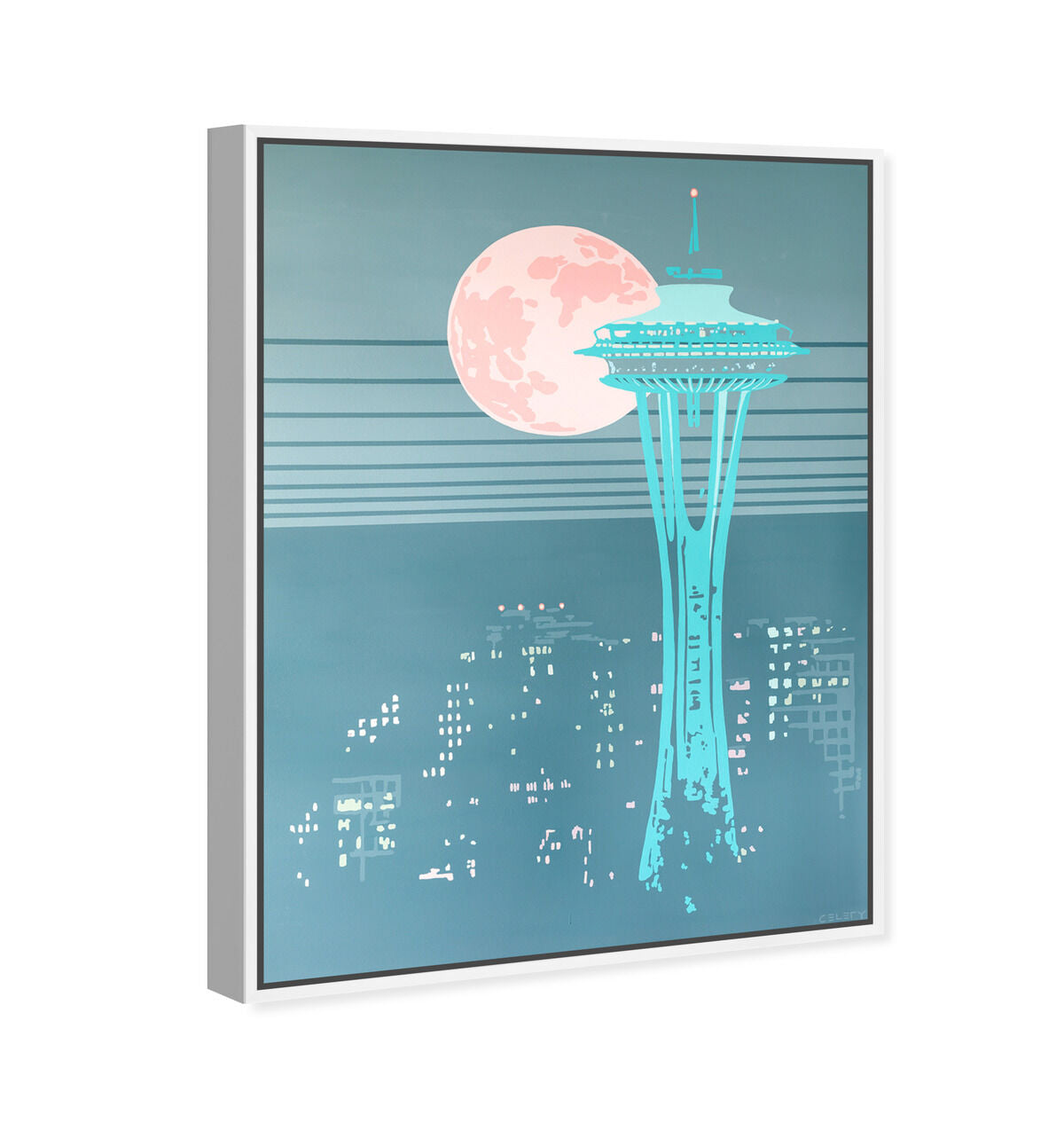 36x54/Framed Canvas/WFL