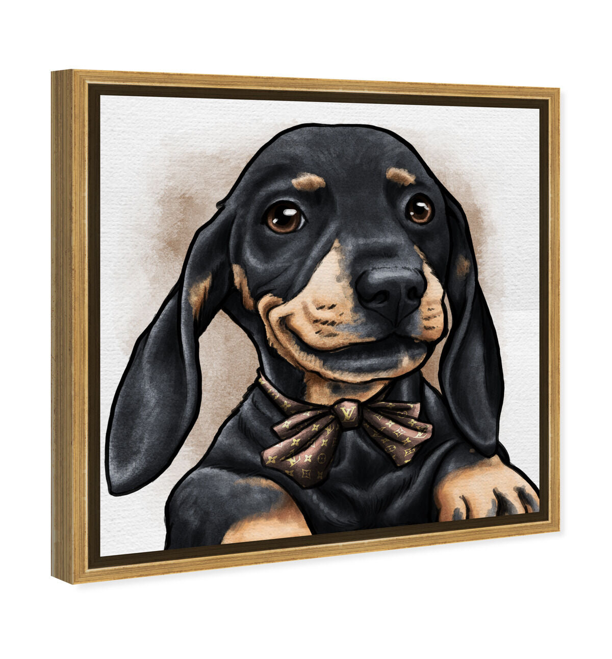 40x40/Framed Canvas/PSGLD