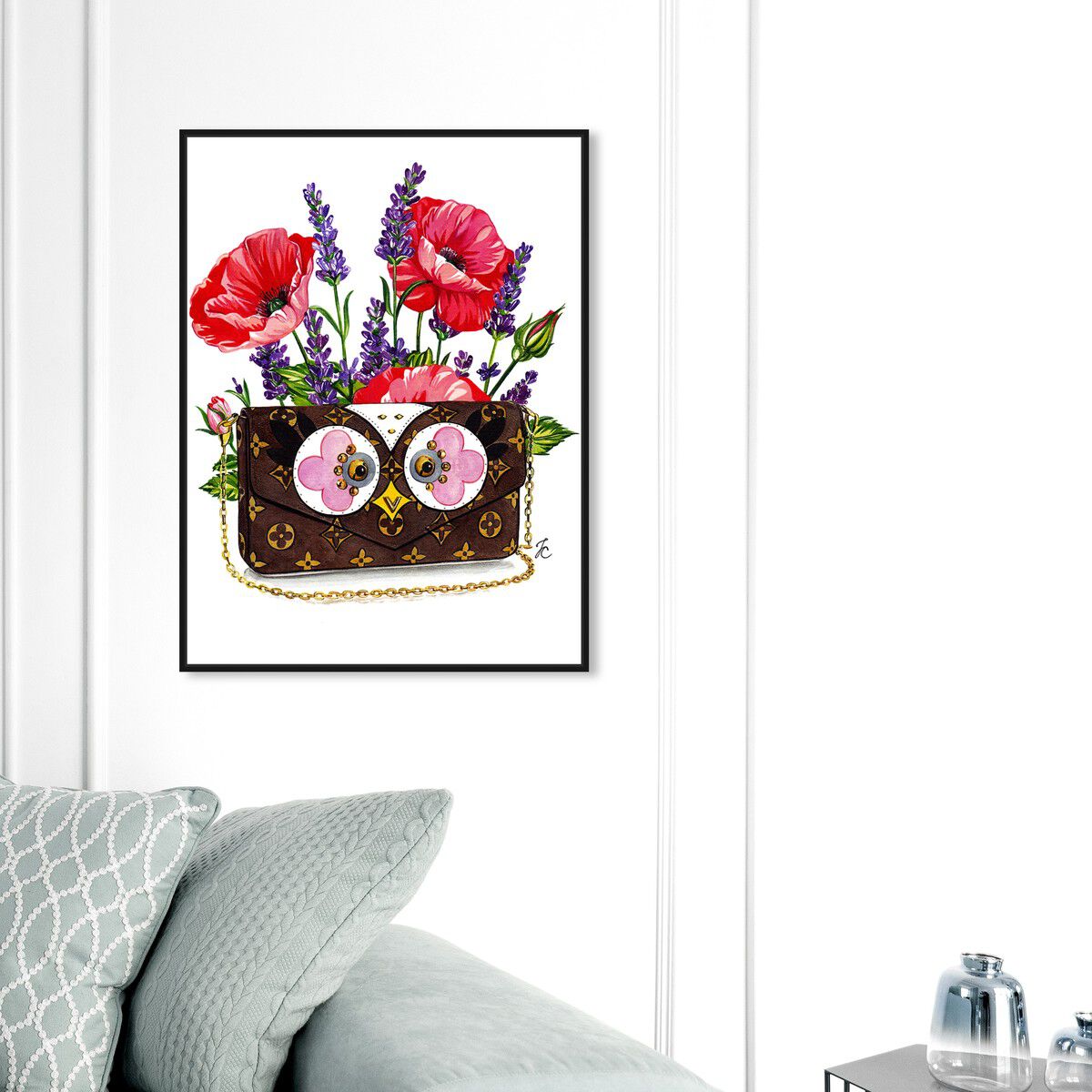 36x54/Framed Canvas/BFL