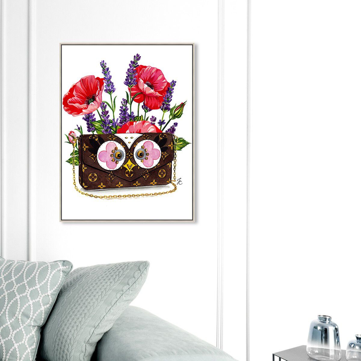 36x54/Framed Canvas/CFL