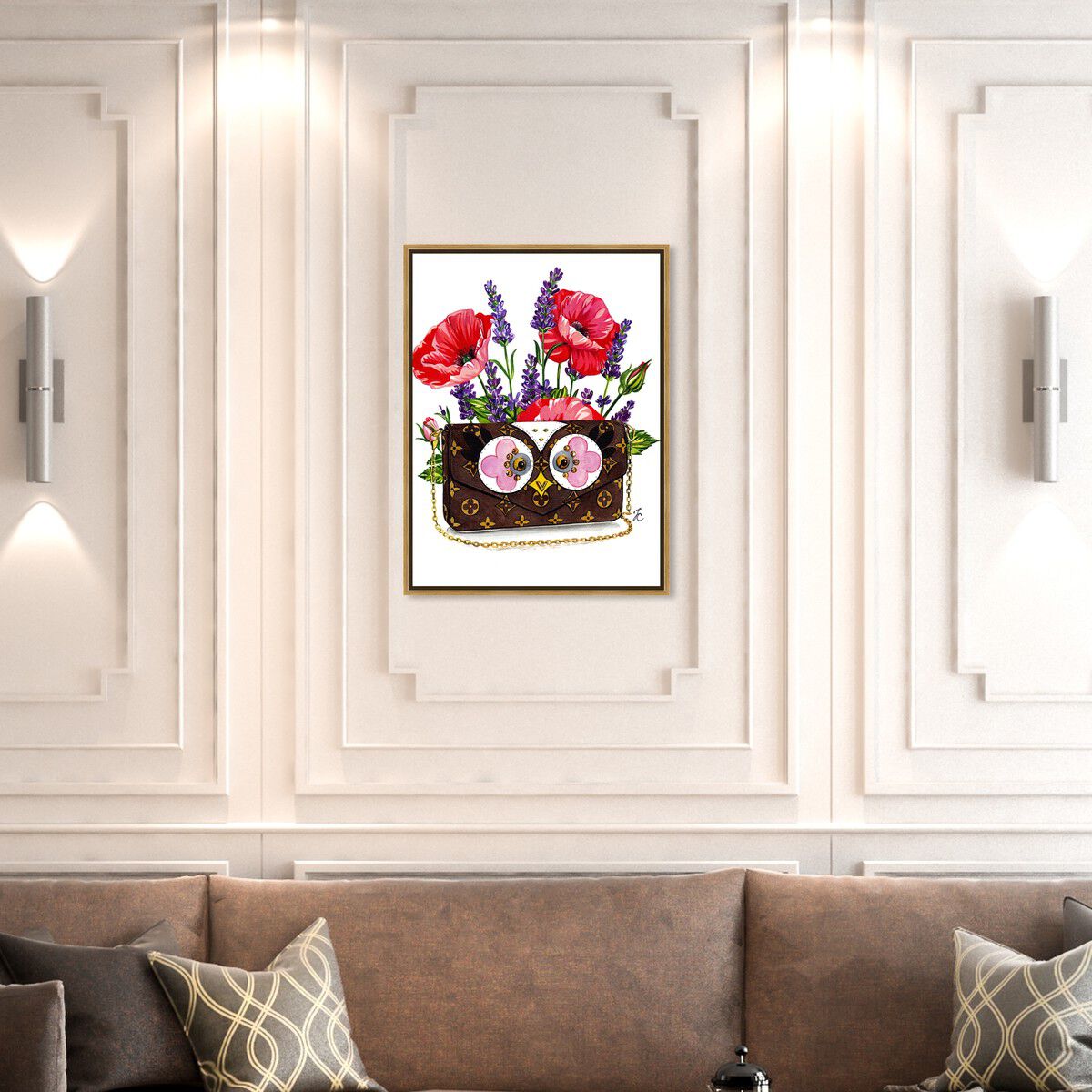36x54/Framed Canvas/PSGLD