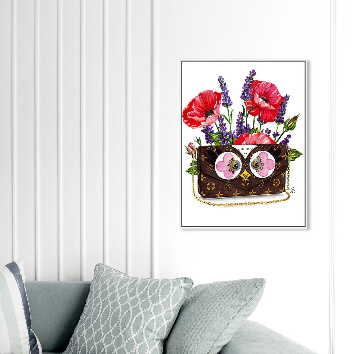 36x54/Framed Canvas/WFL