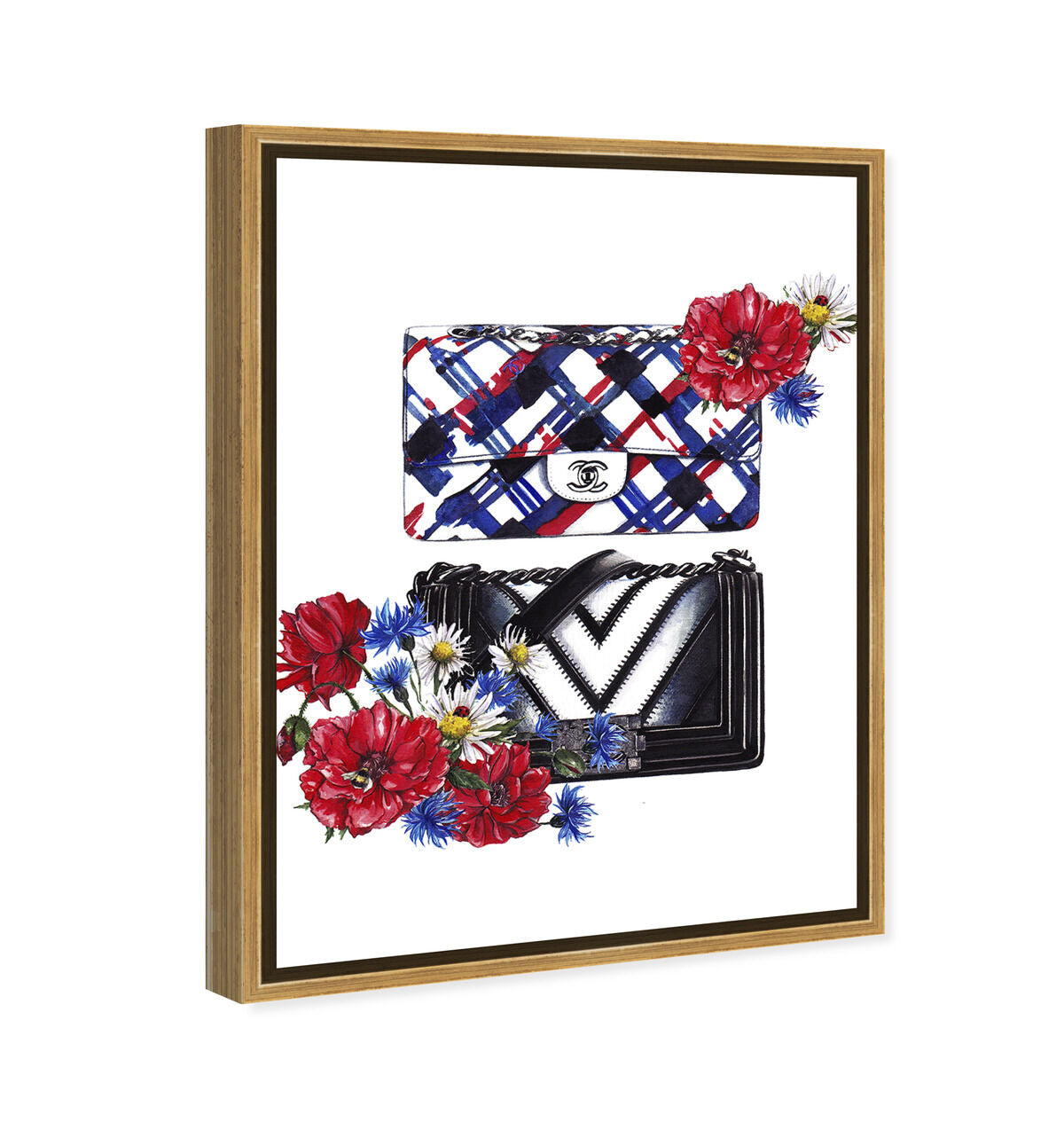 36x54/Framed Canvas/PSGLD