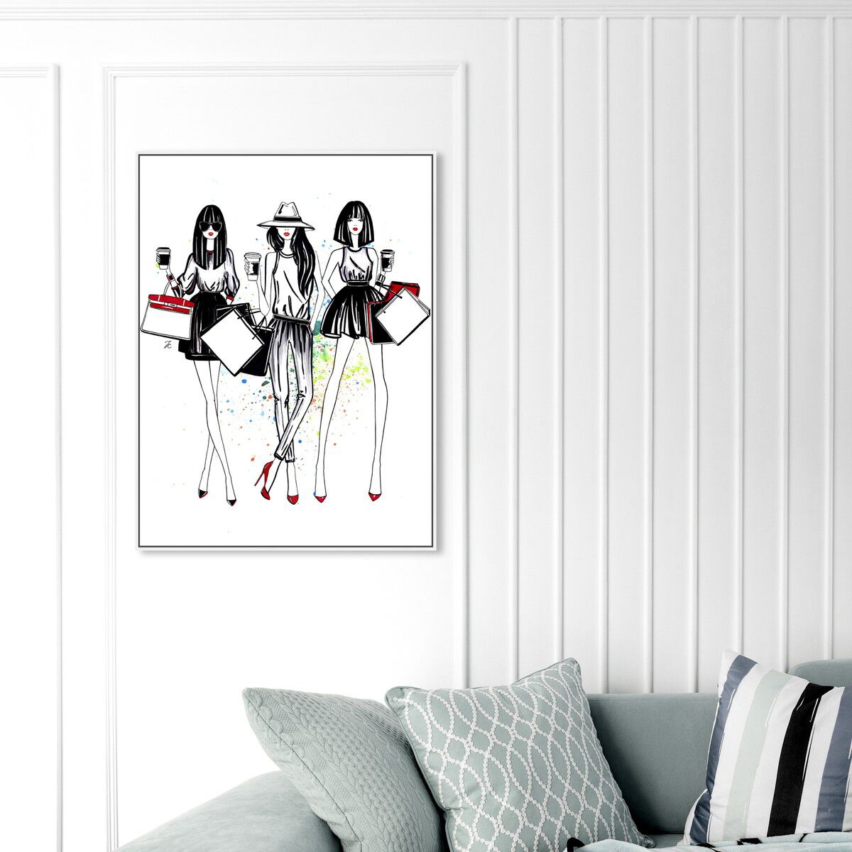 36x54/Framed Canvas/WFL