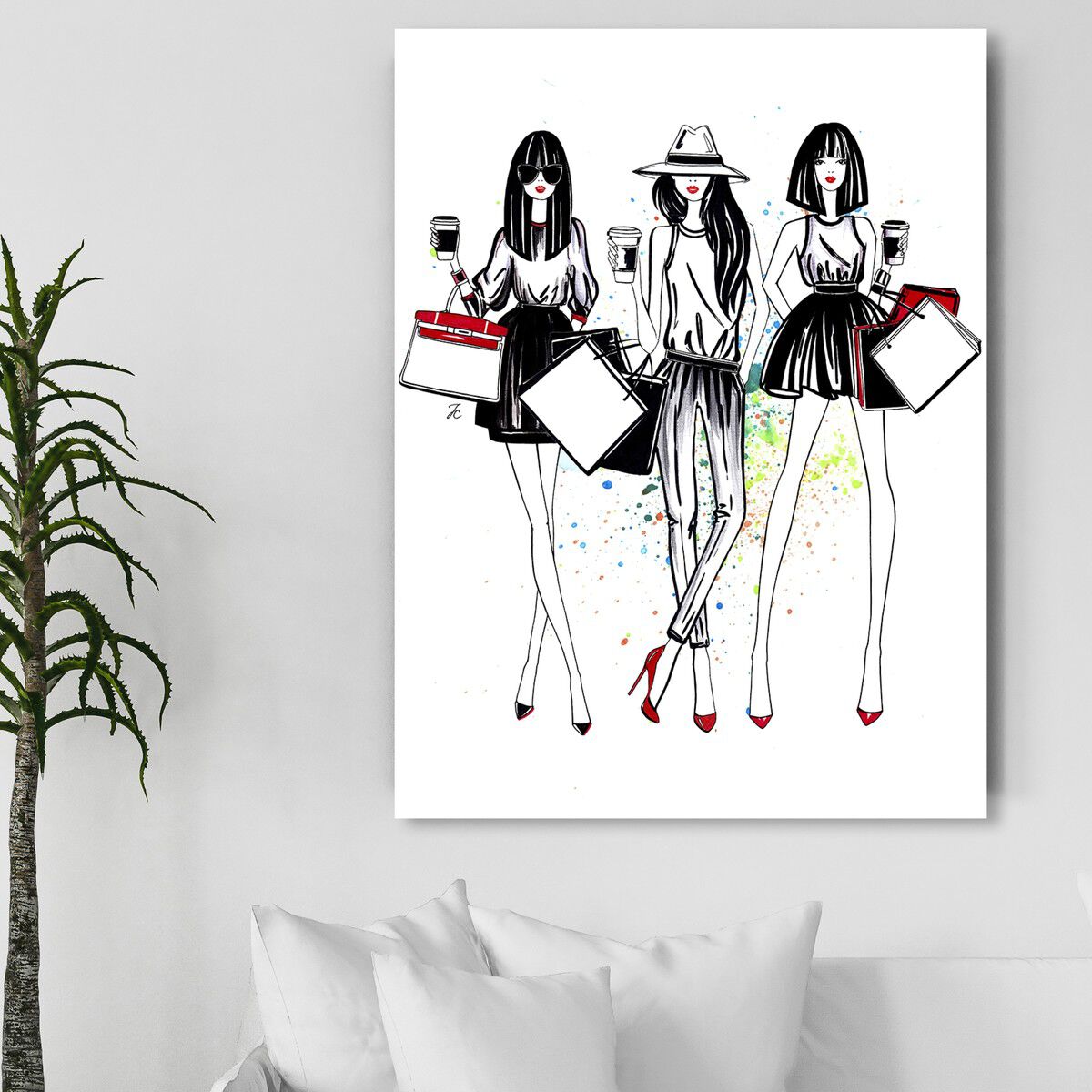 Doll Memories - Shopping Spree | Fashion and Glam Wall Art
