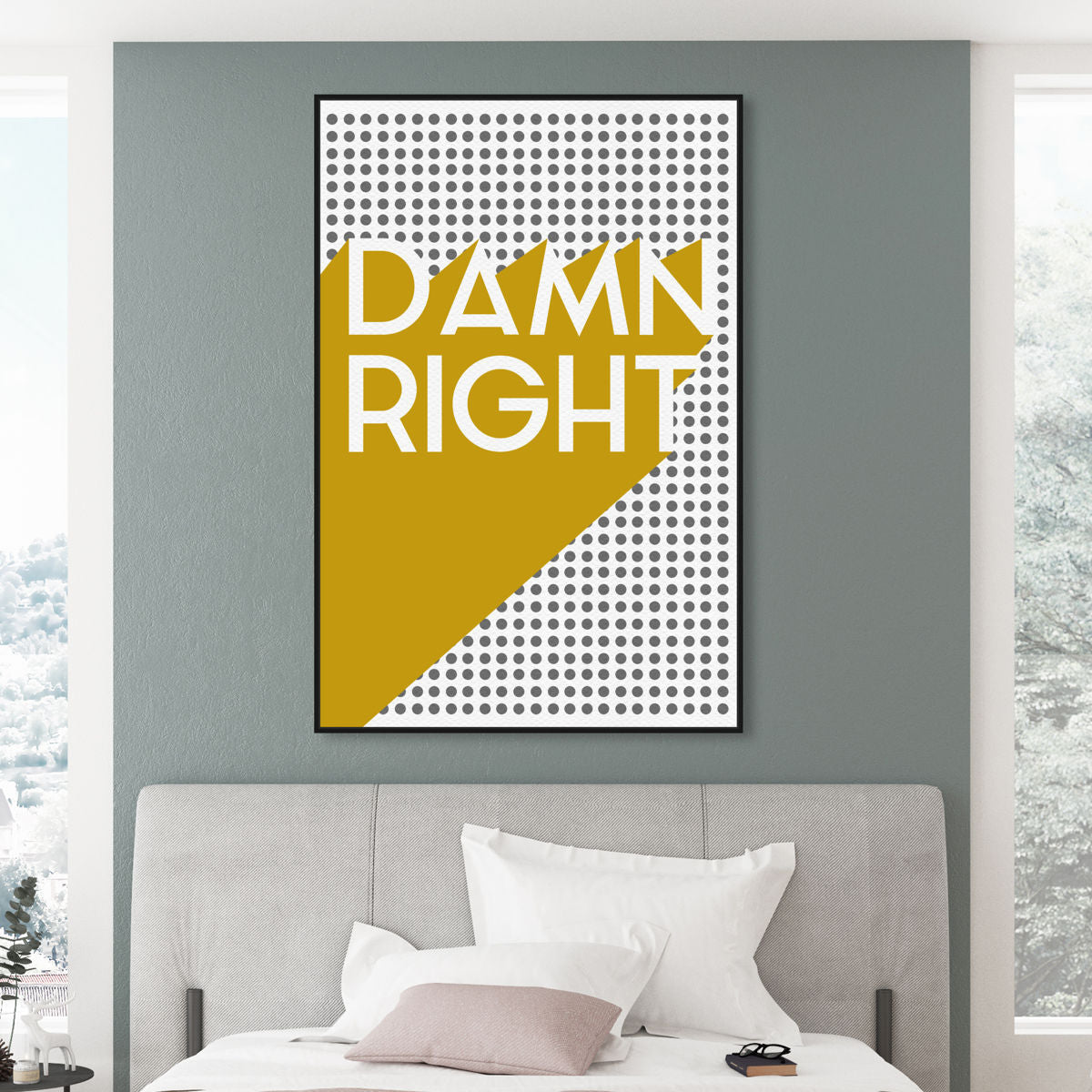 36x54/Framed Canvas/BFL
