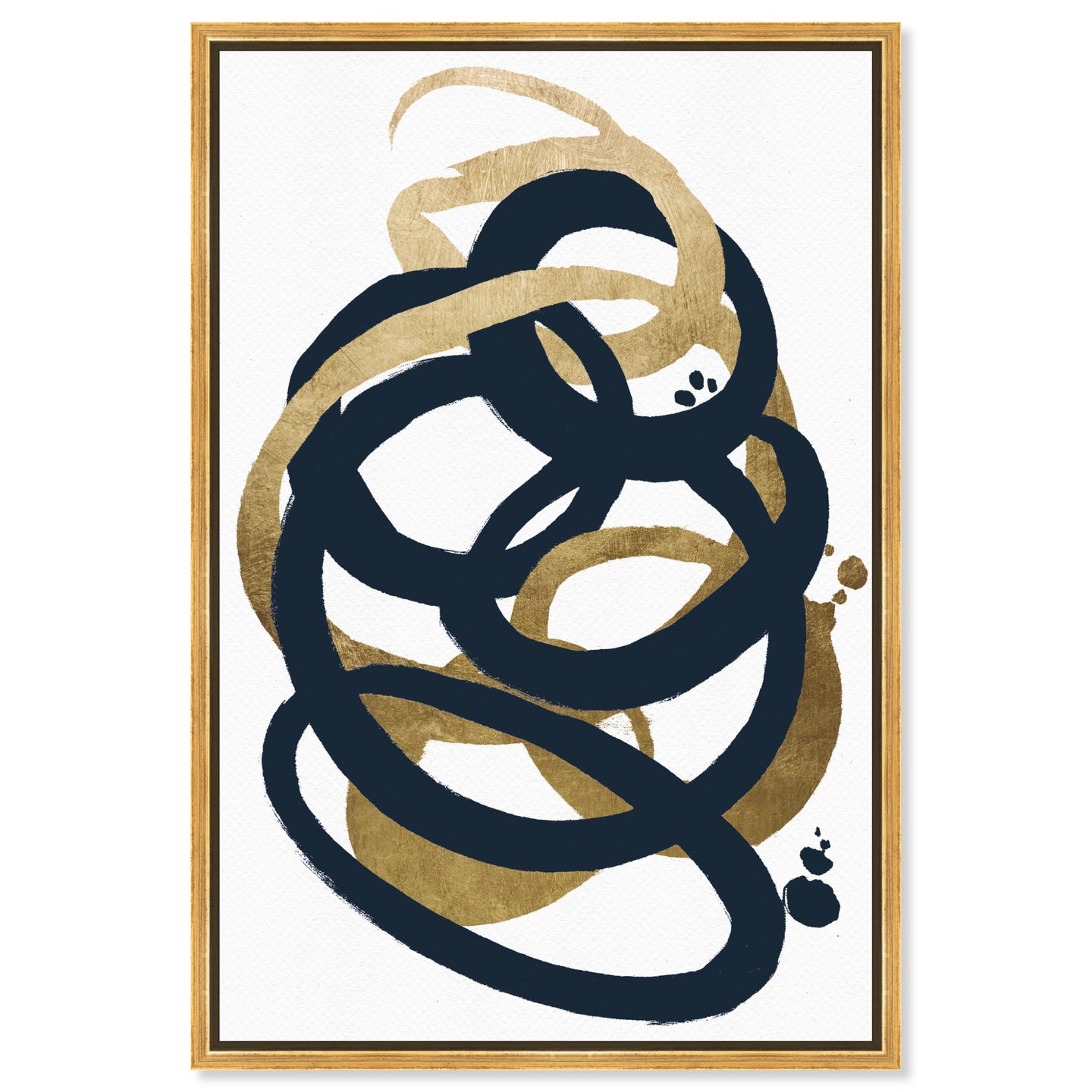 36x54/Museum Grade Canvas/PSGLD/Gold Leaf