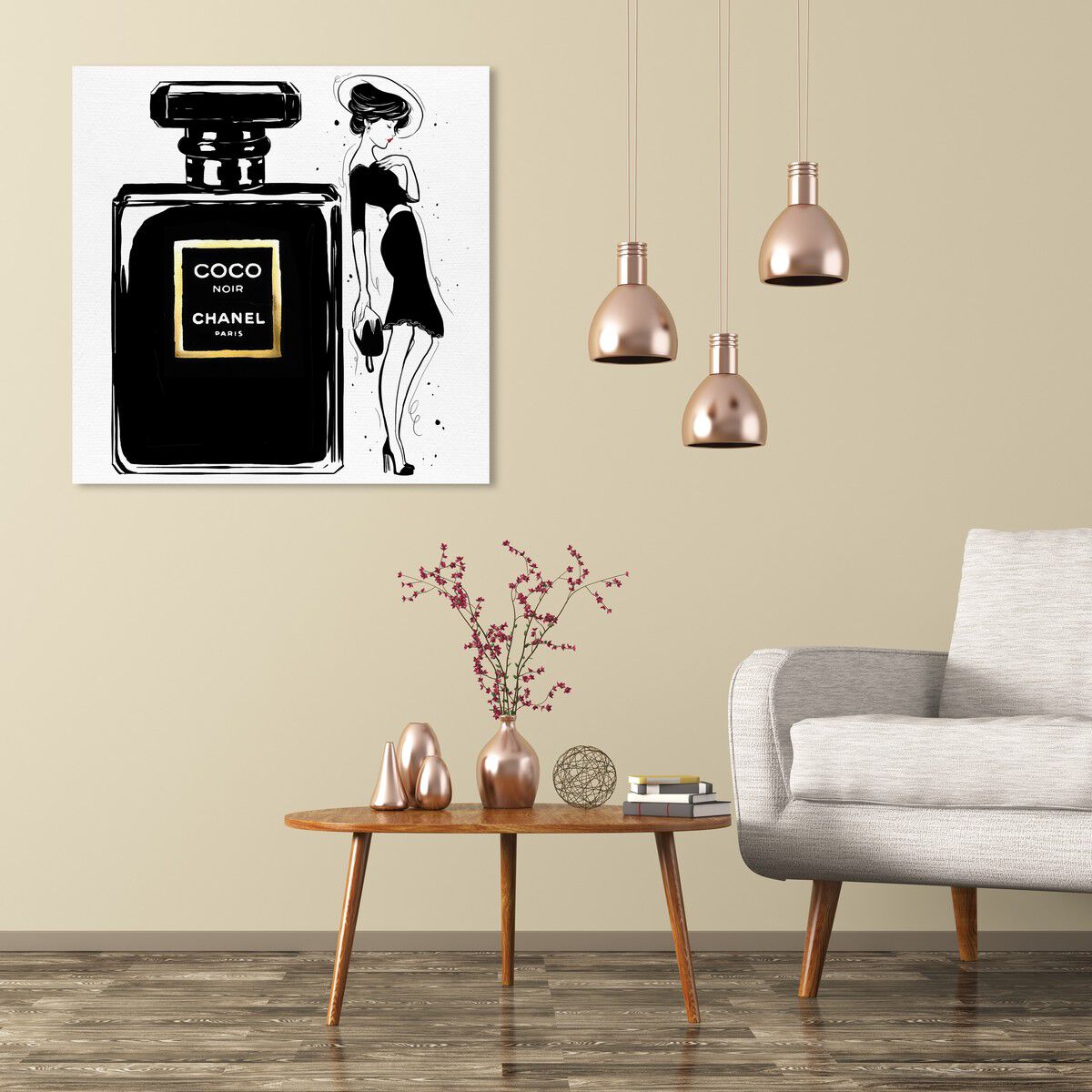 Noir Fashionista | Fashion and Glam Wall Art by Oliver Gal