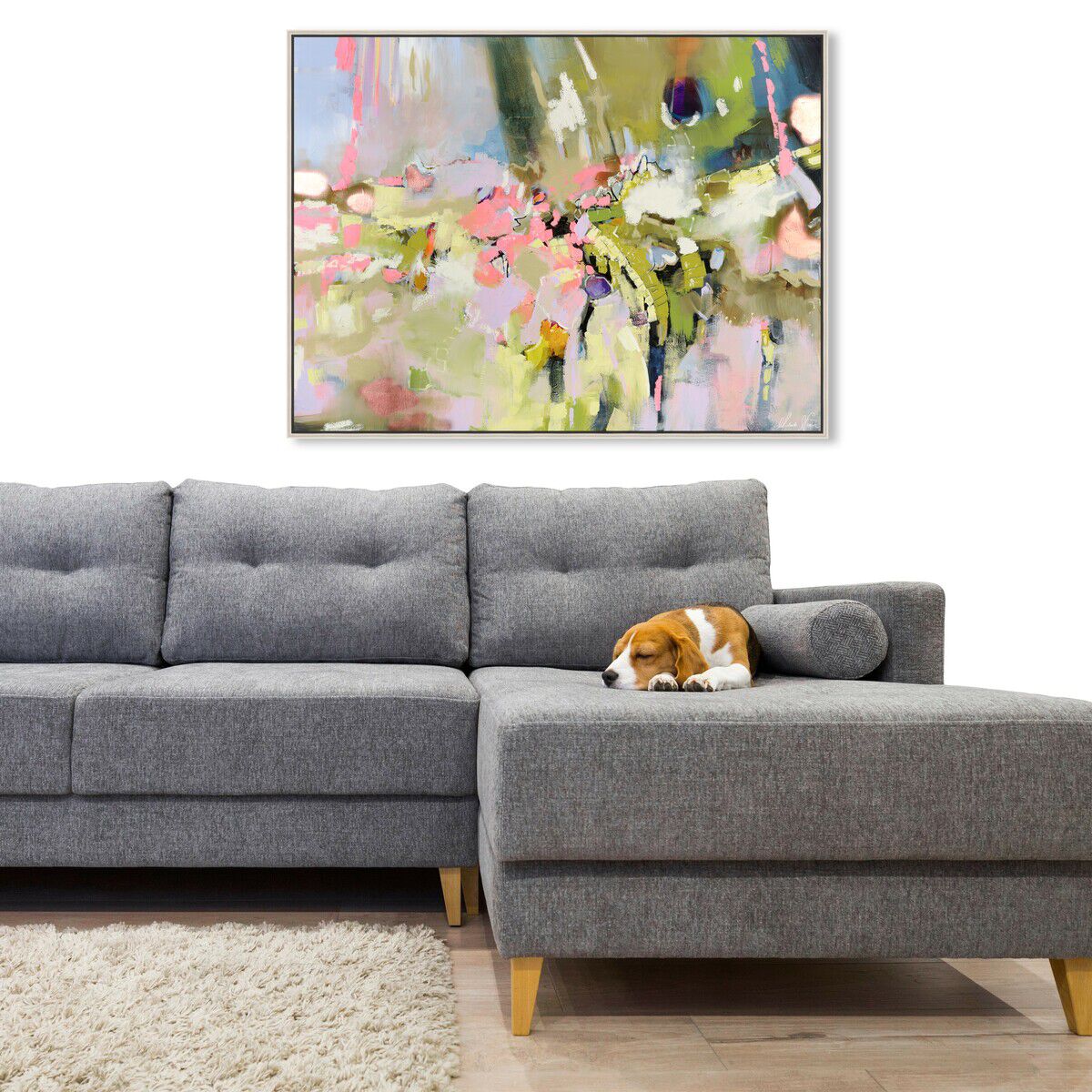 54x36/Framed Canvas/CFL