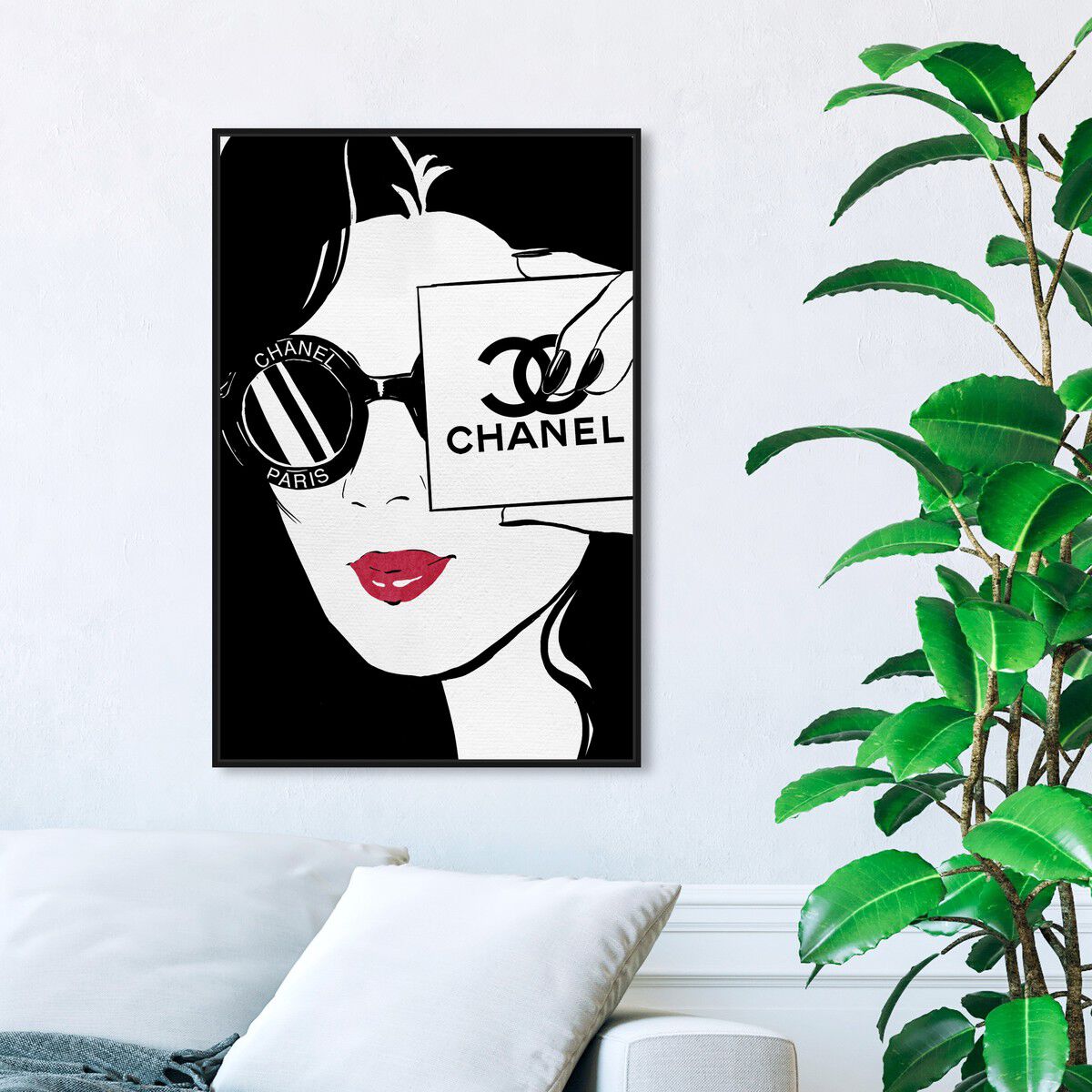 36x54/Framed Canvas/BFL