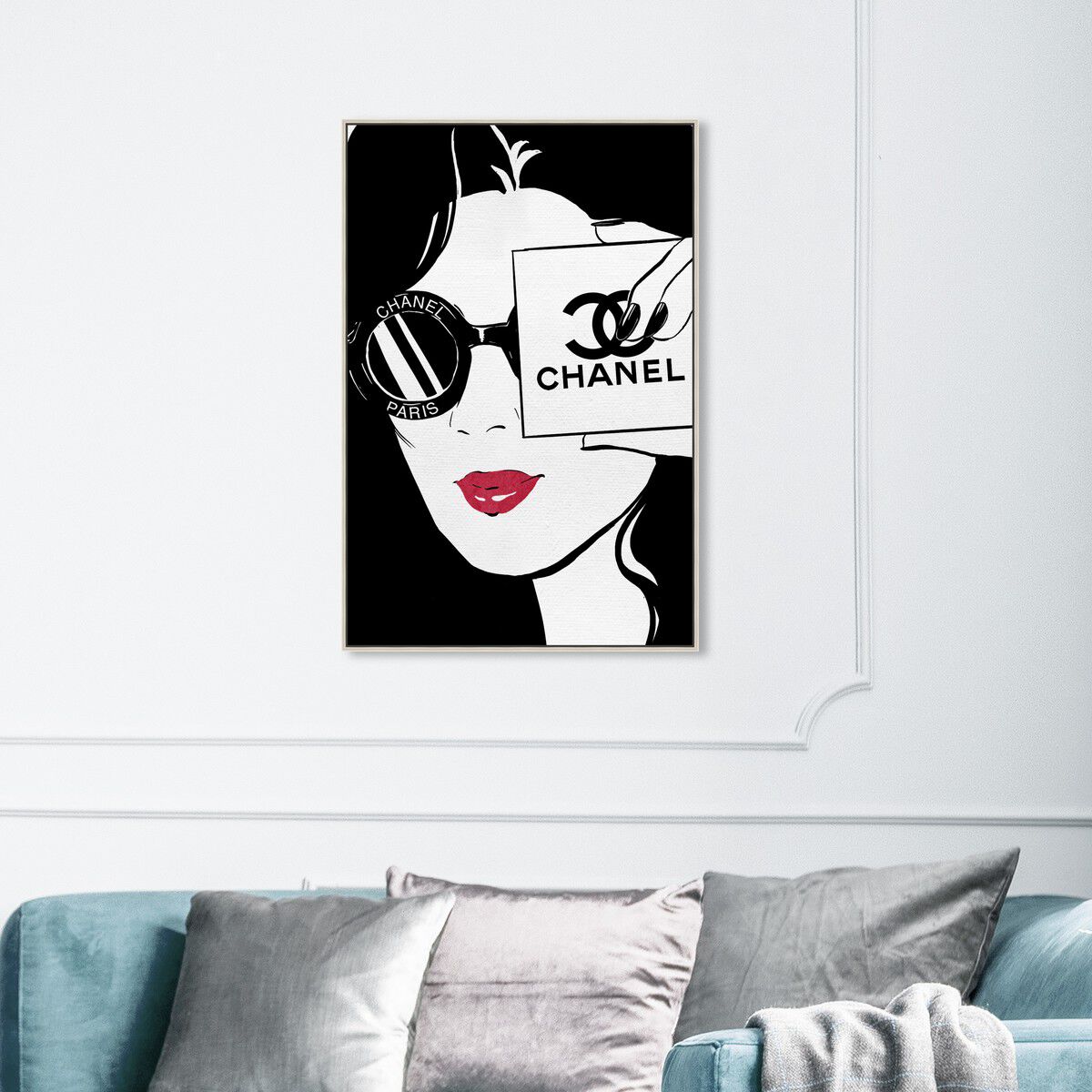 36x54/Framed Canvas/CFL