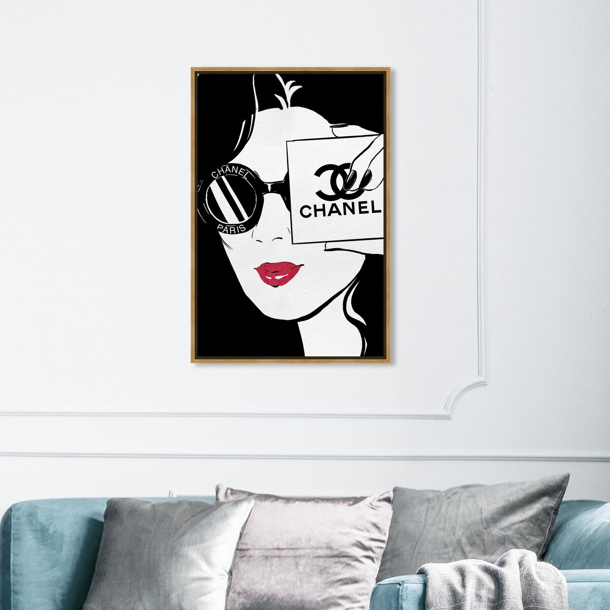 36x54/Framed Canvas/PSGLD