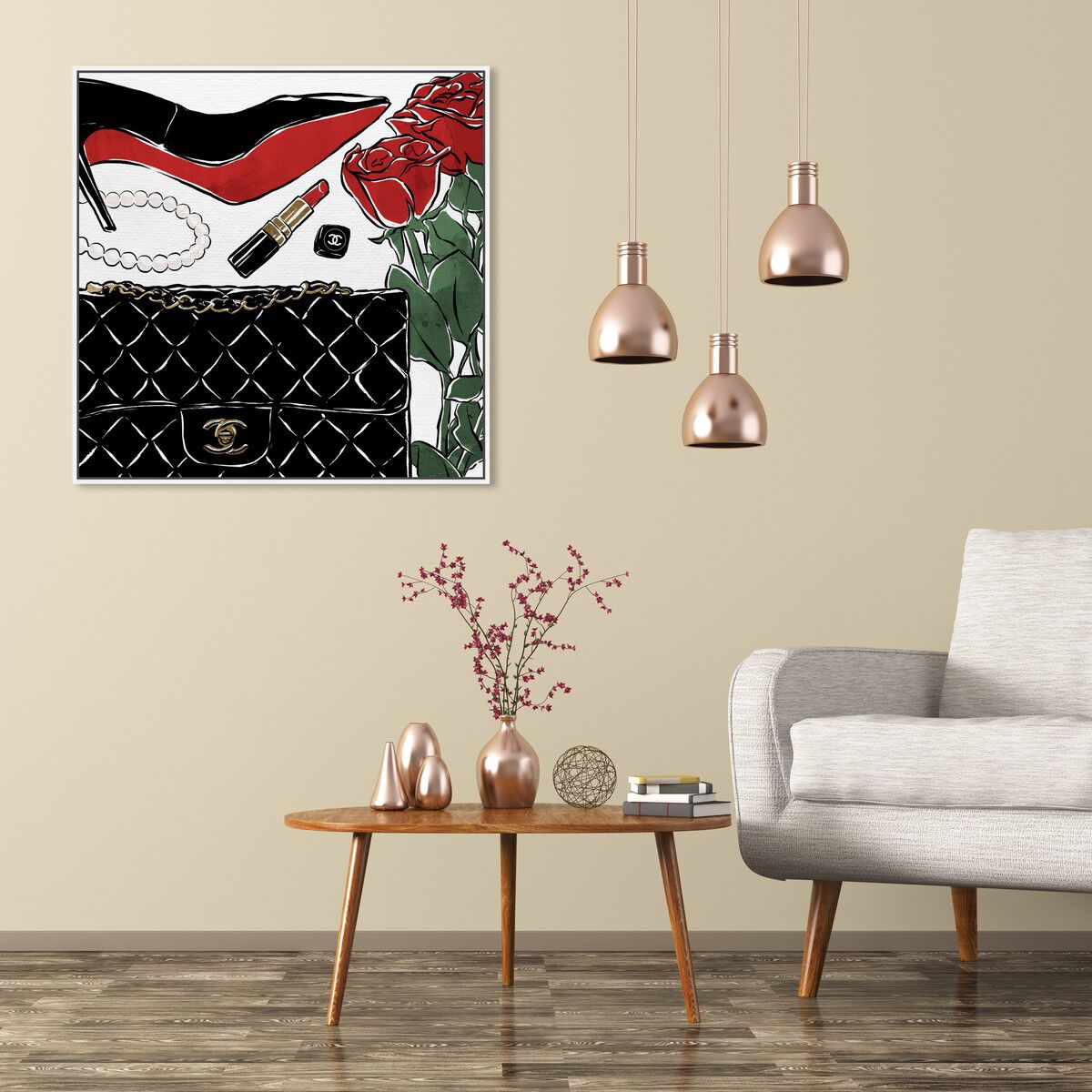 40x40/Framed Canvas/WFL