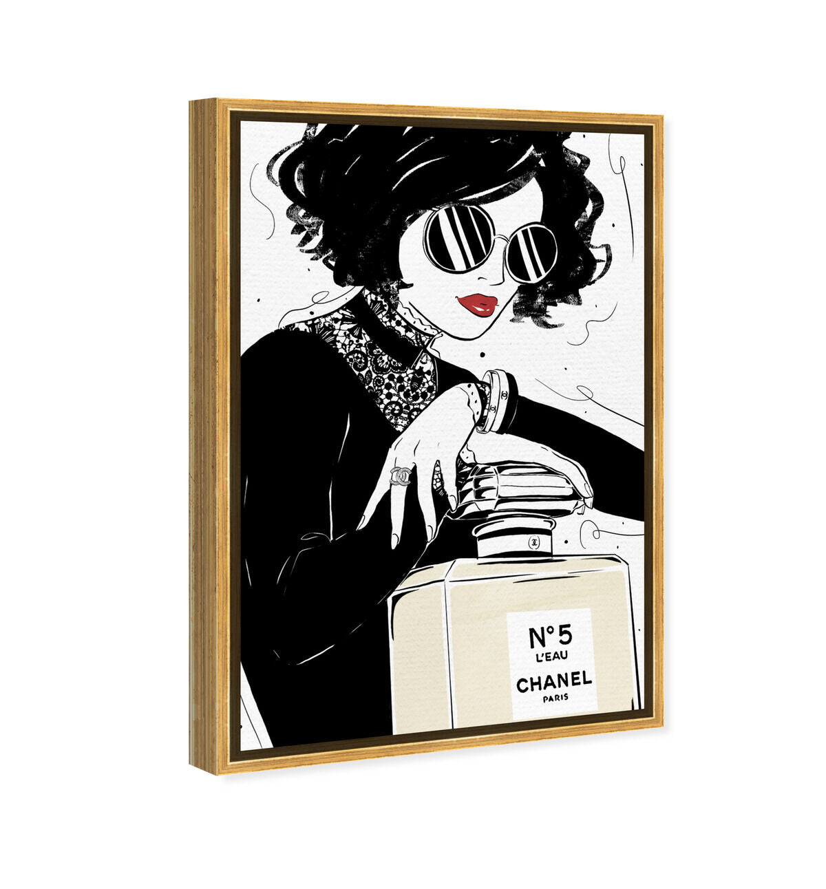 36x54/Framed Canvas/PSGLD