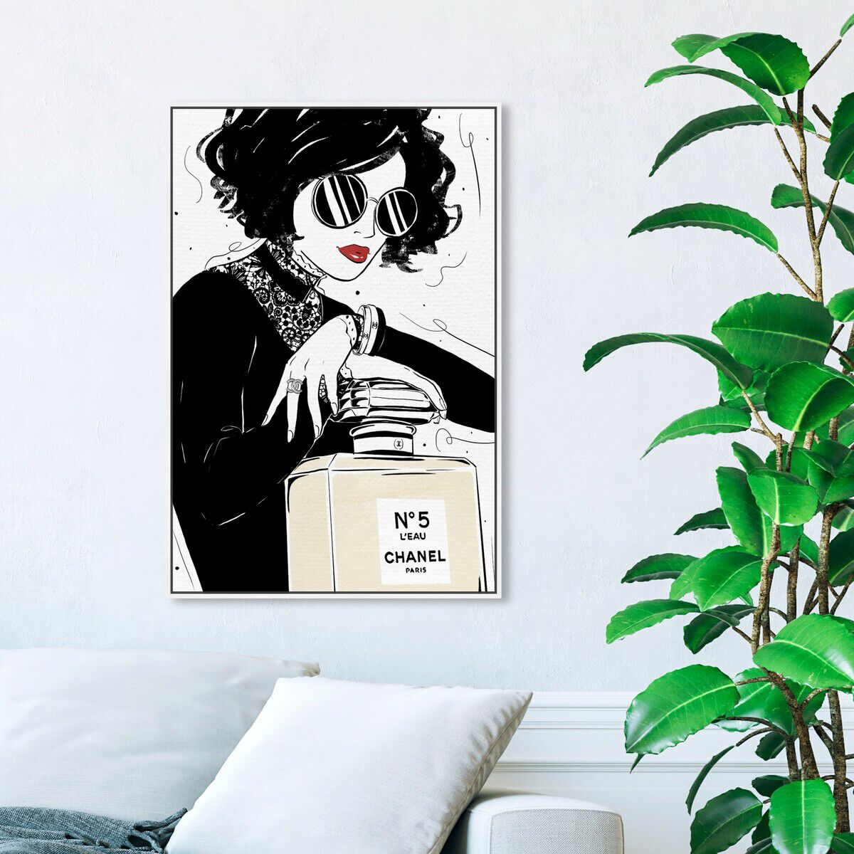 36x54/Framed Canvas/WFL