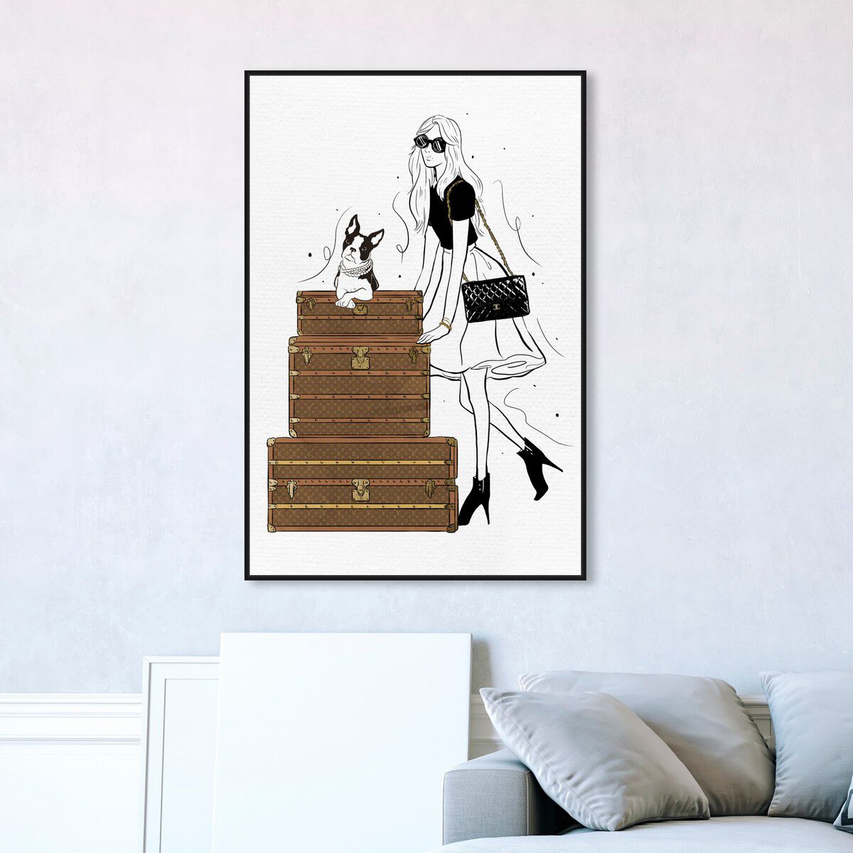 36x54/Framed Canvas/BFL