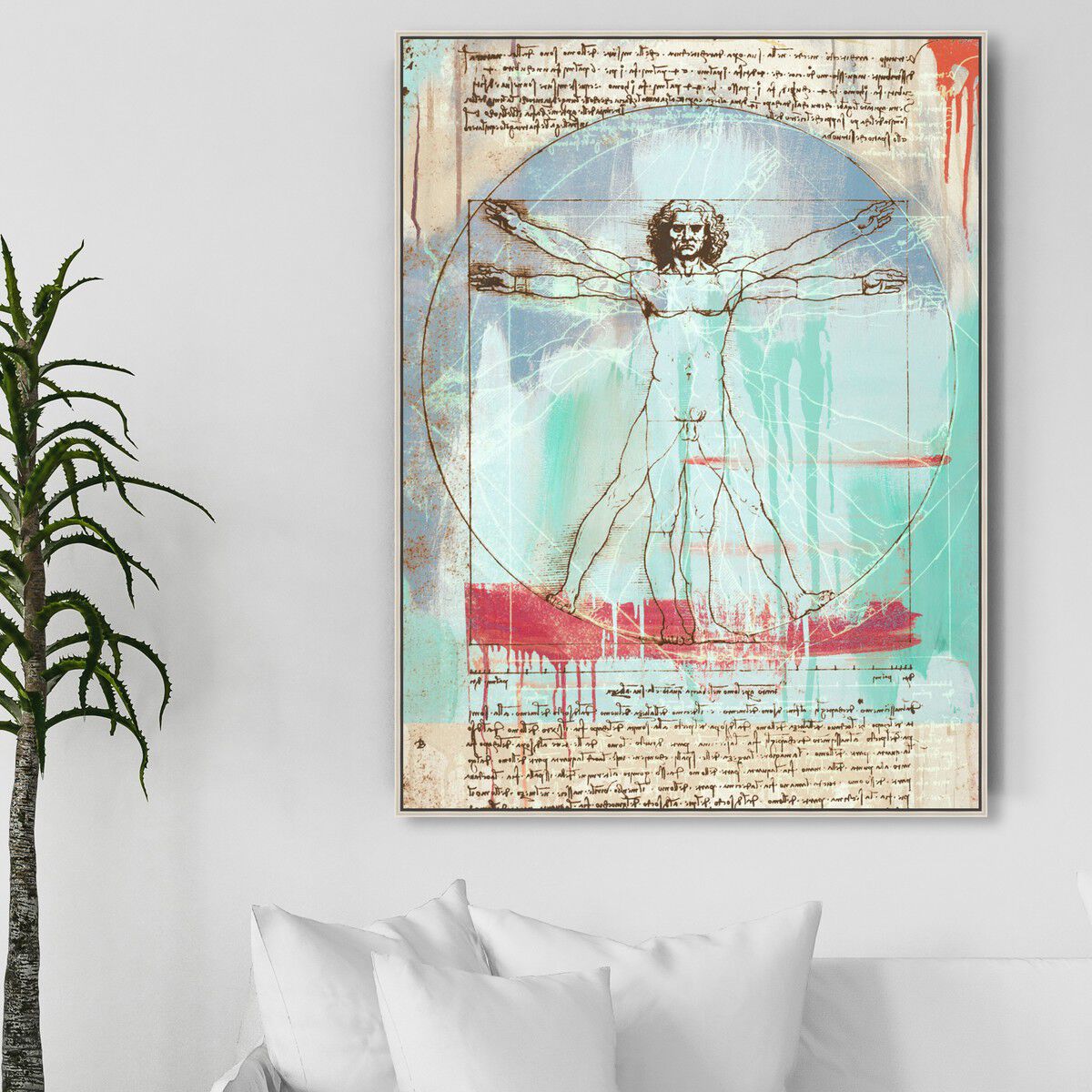 36x54/Framed Canvas/CFL