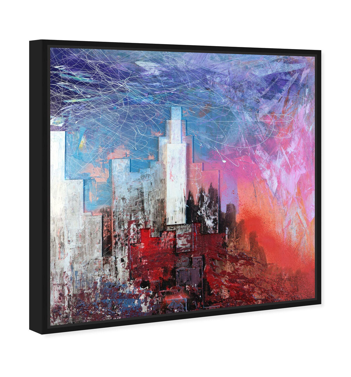 40x40/Framed Canvas/BFL