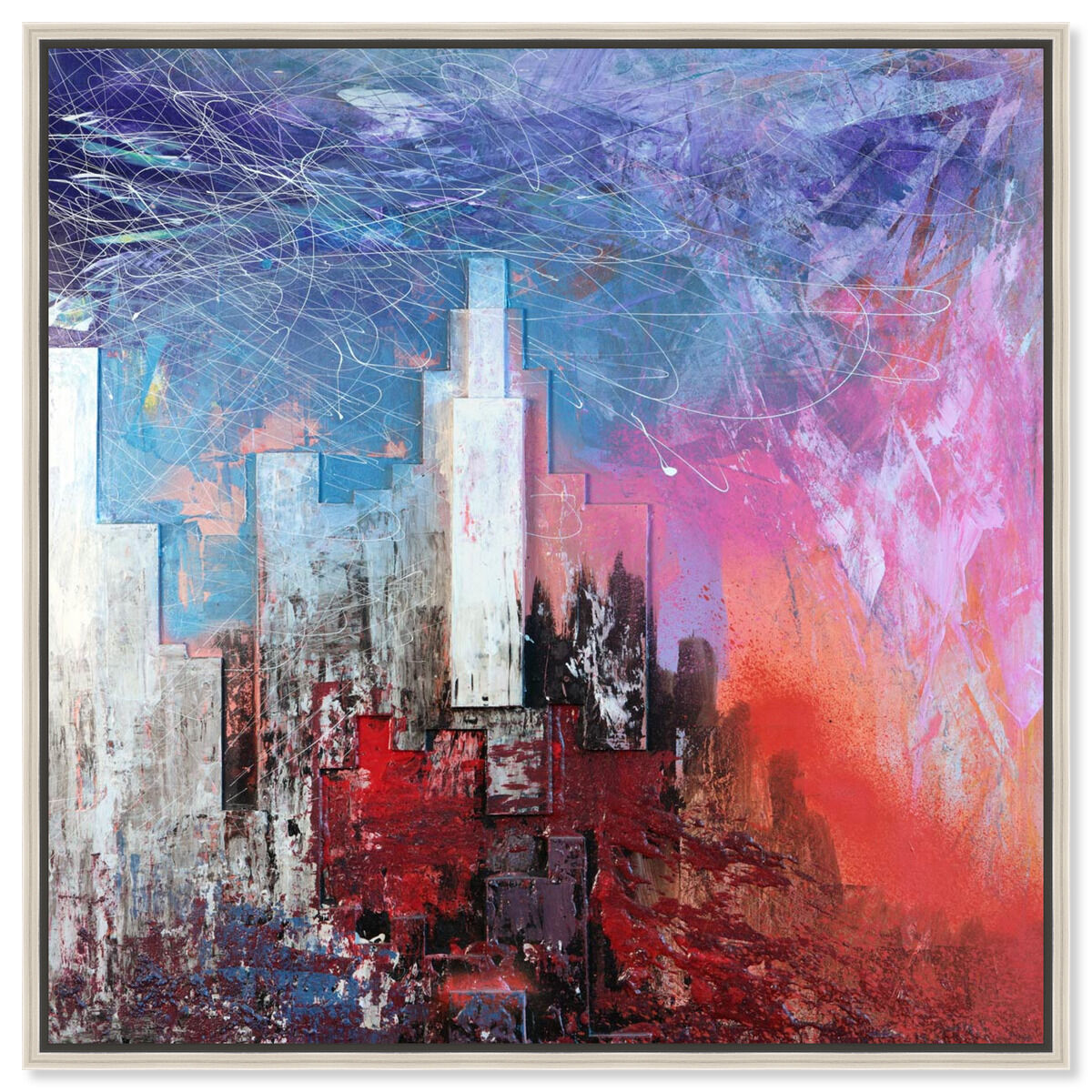 40x40/Framed Canvas/CFL