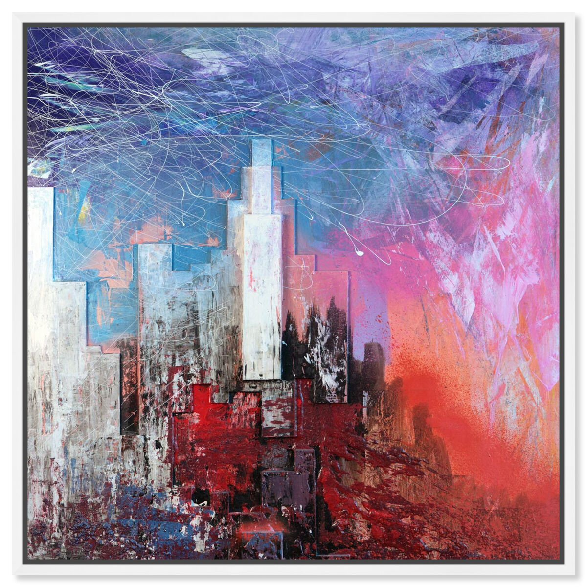 40x40/Framed Canvas/WFL