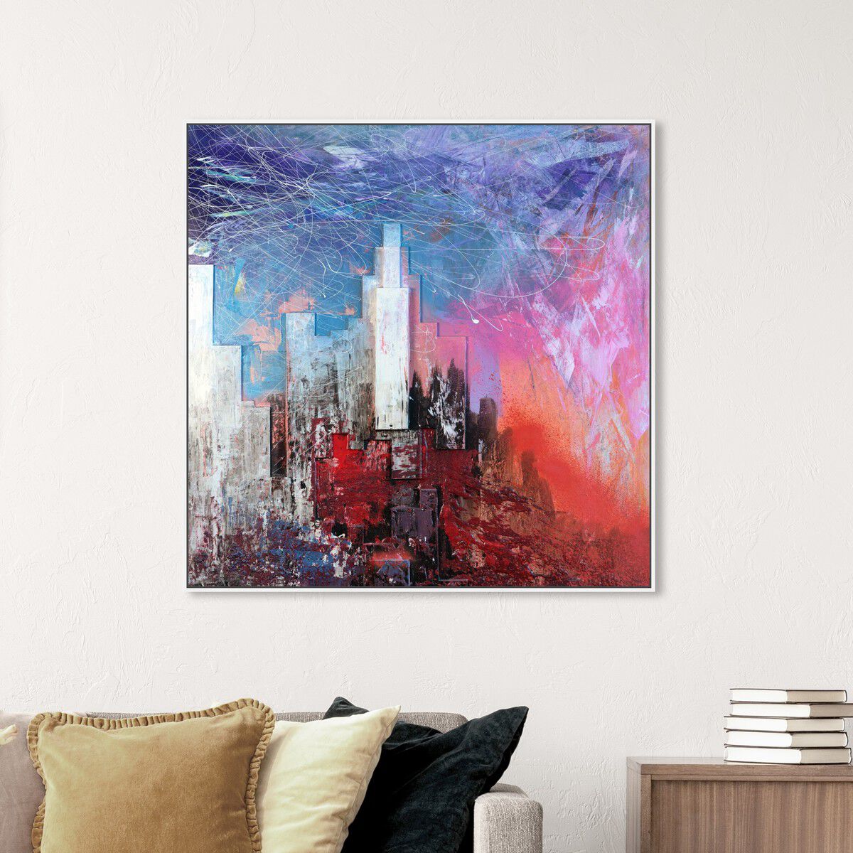 40x40/Framed Canvas/WFL