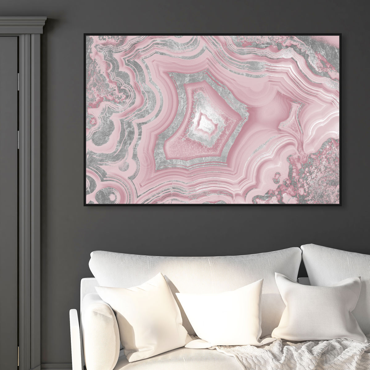 54x36/Framed Canvas/BFL