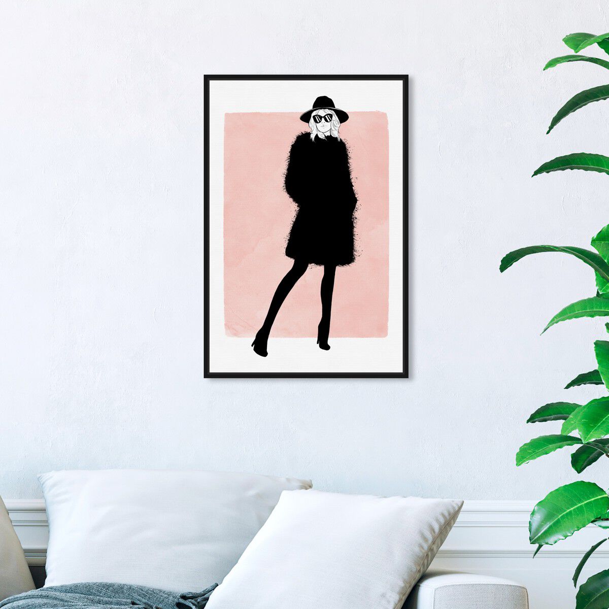 36x54/Framed Canvas/BFL