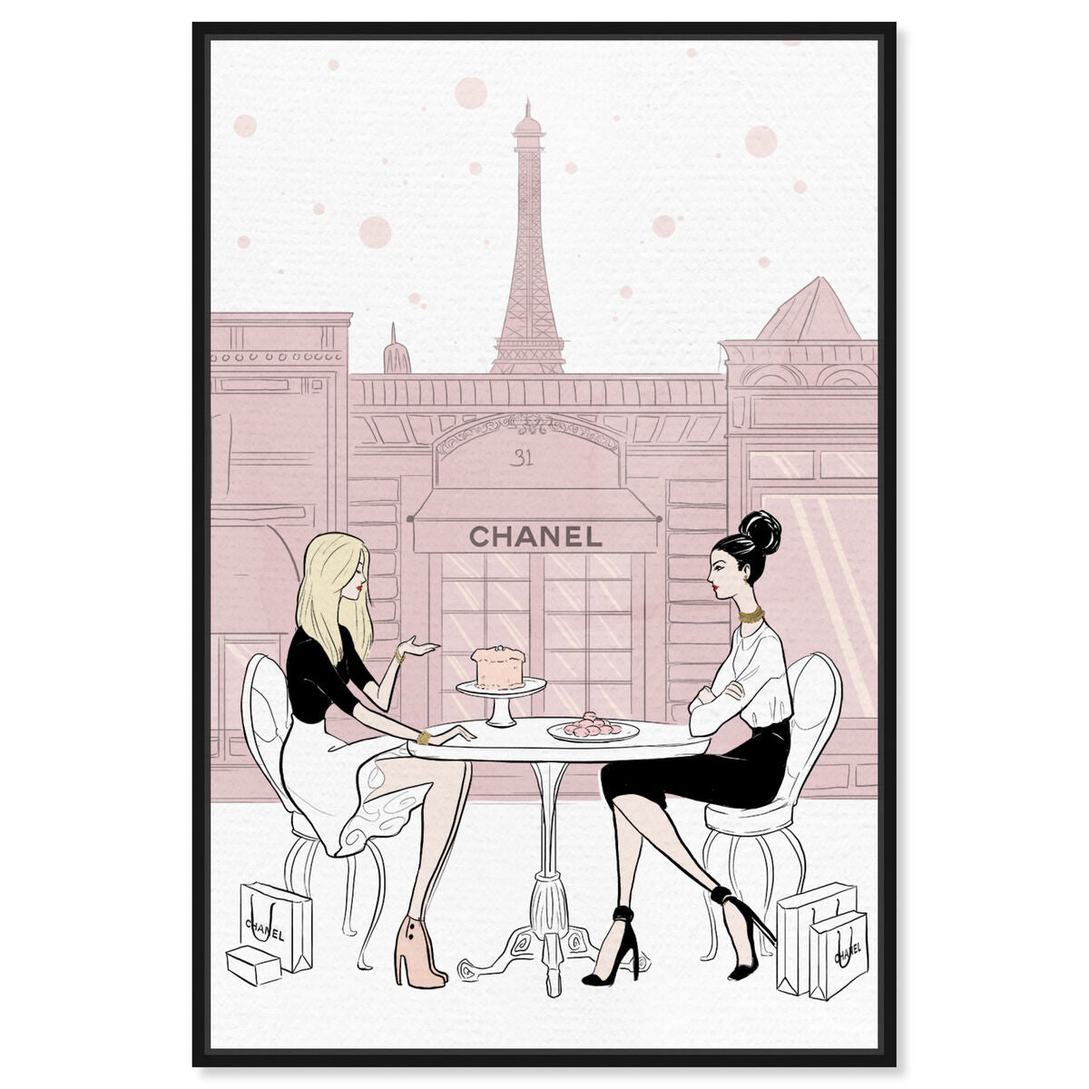 36x54/Framed Canvas/BFL