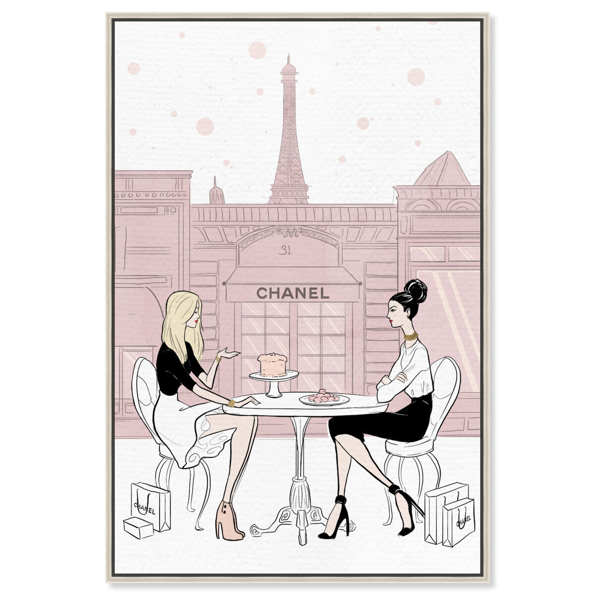 36x54/Framed Canvas/CFL