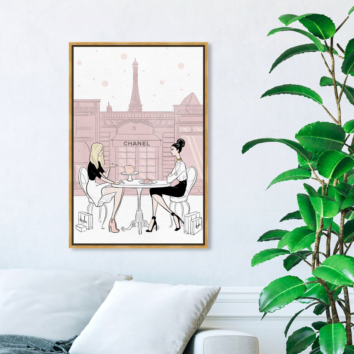 36x54/Framed Canvas/PSGLD