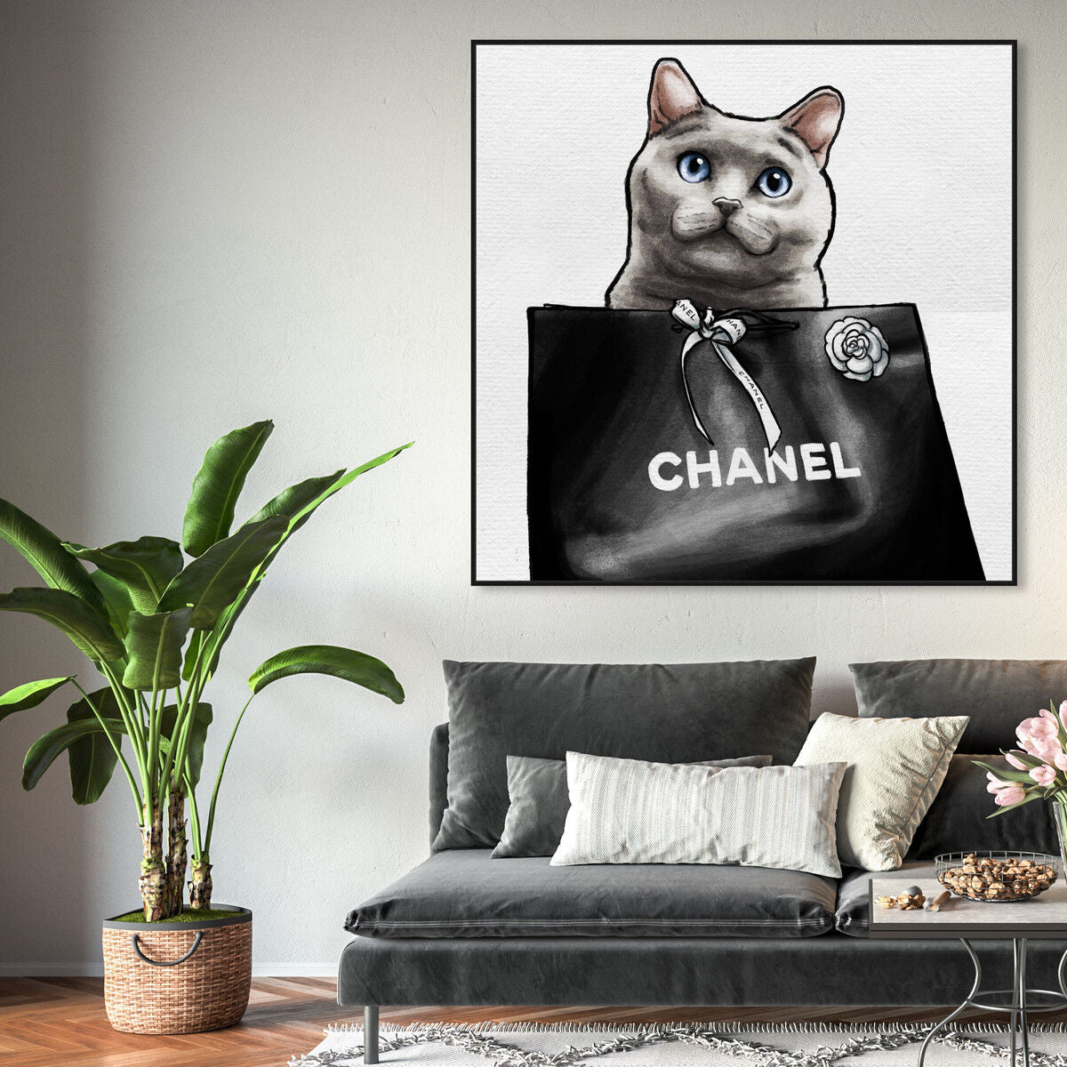 40x40/Framed Canvas/BFL