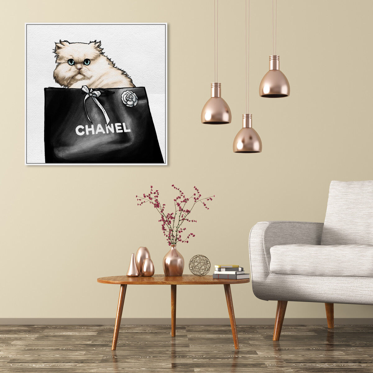 40x40/Framed Canvas/WFL