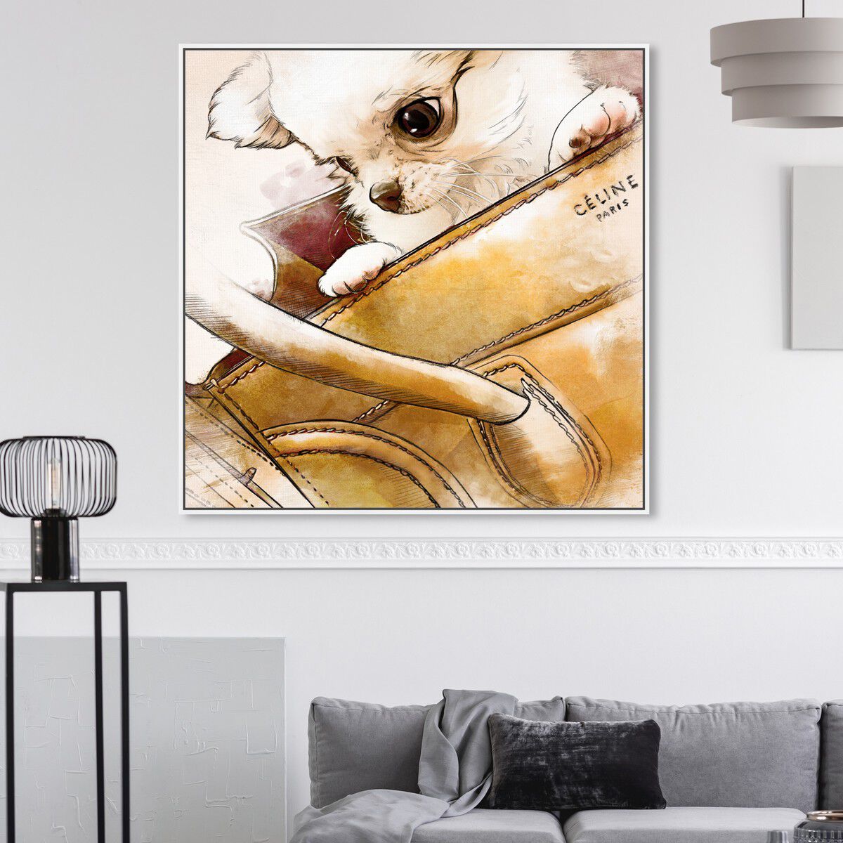 40x40/Framed Canvas/WFL