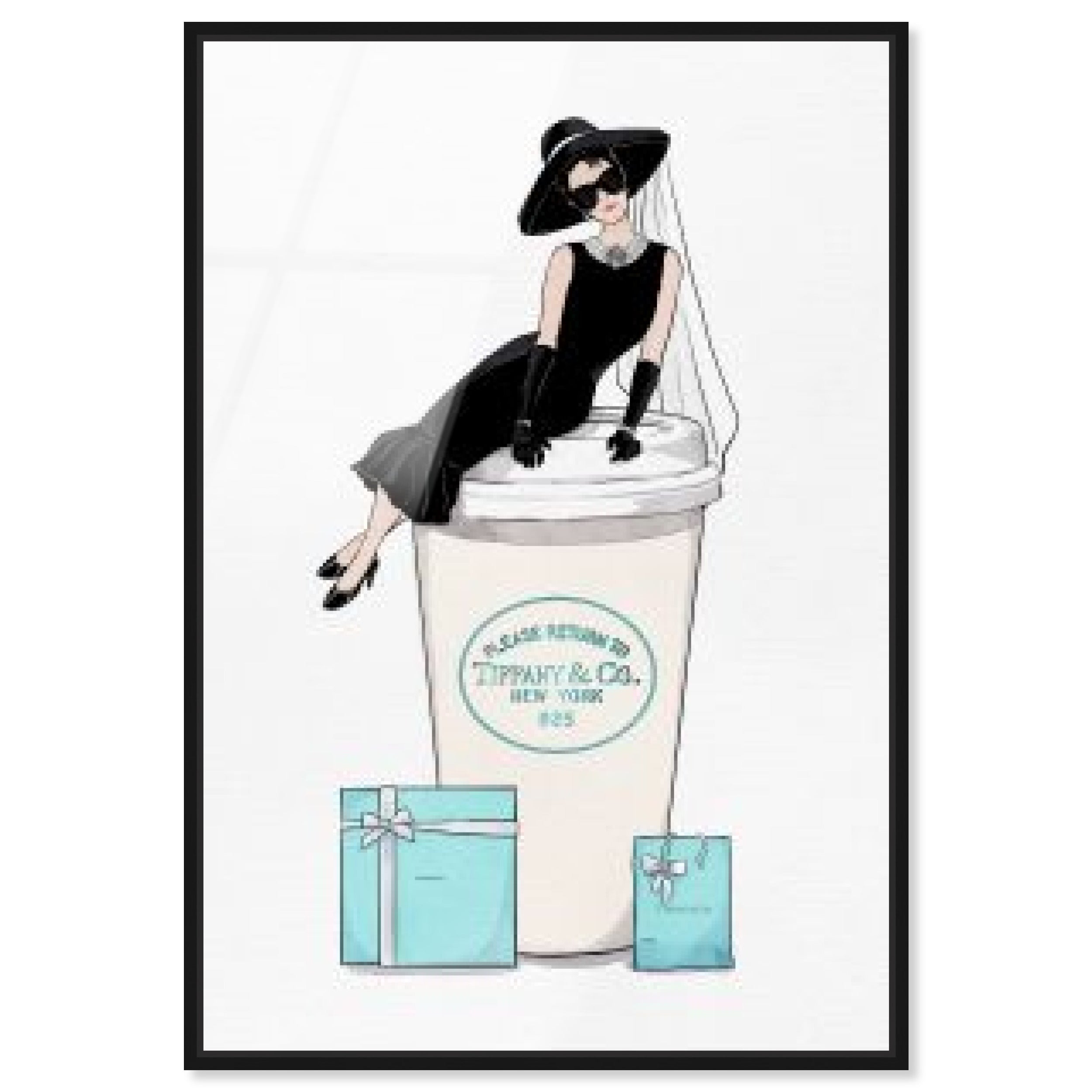 【新品】Oliver Gal オリバーガルCAFE PARIS Cafe Paris Coffee | Drinks and Spirits Wall Art by Oliver Gal