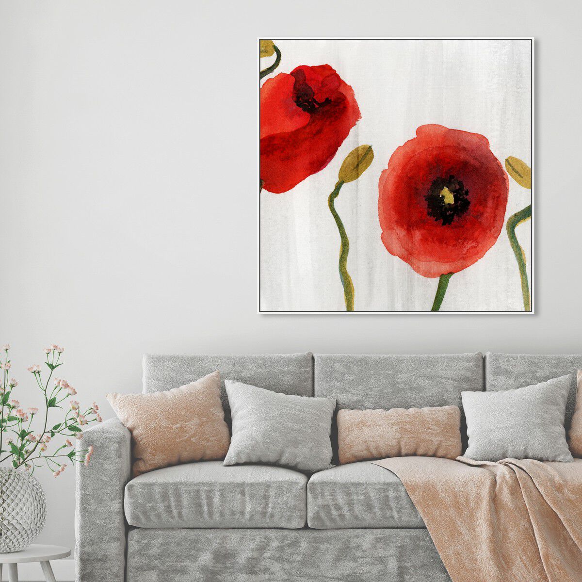 40x40/Framed Canvas/WFL