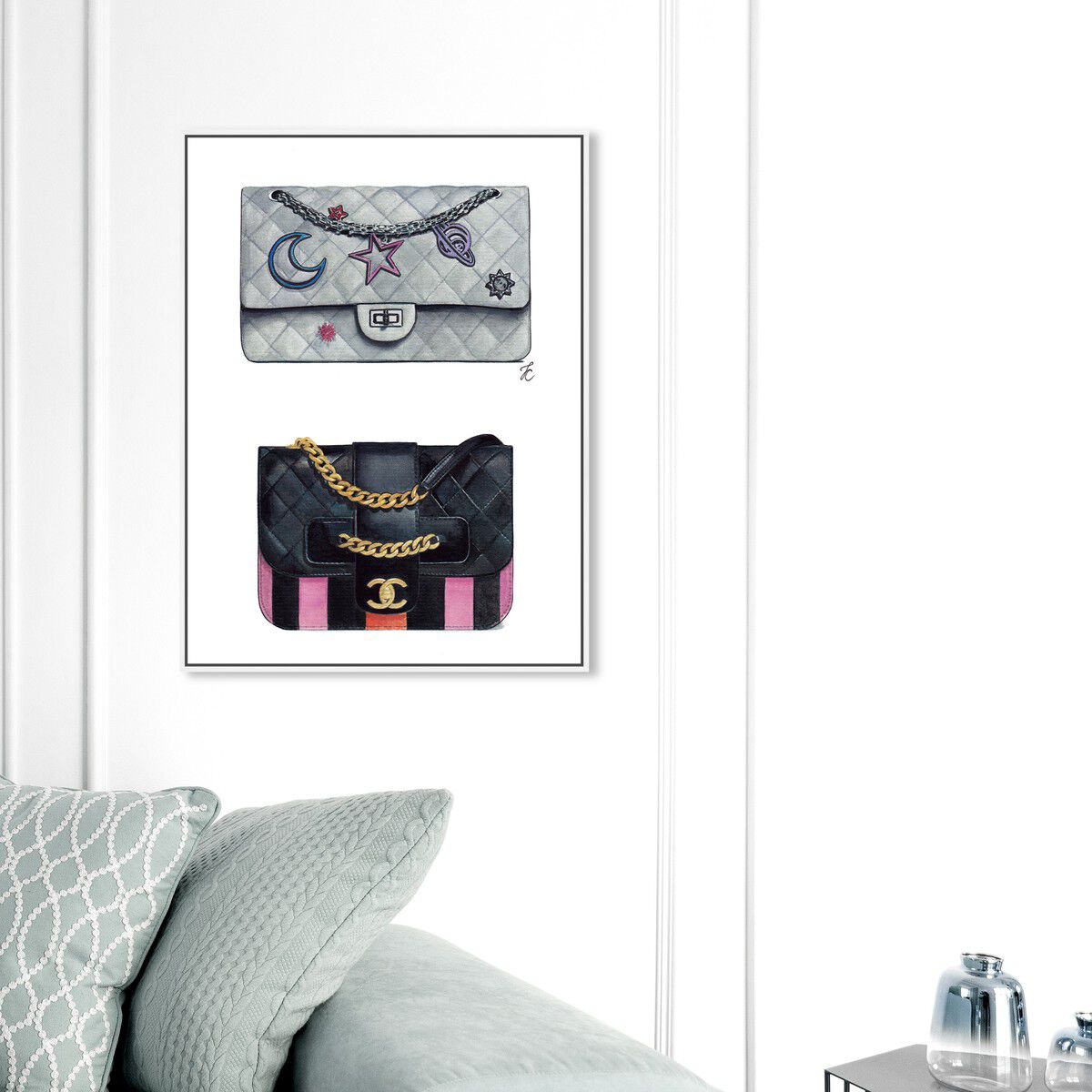 36x54/Framed Canvas/WFL